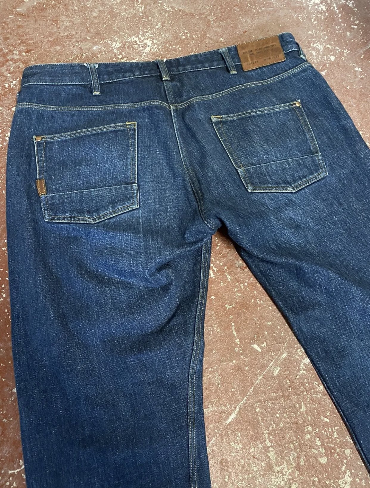 PAUL SMITH Red Ear Village Industries Selvedge Denim Jeans W36 L32.