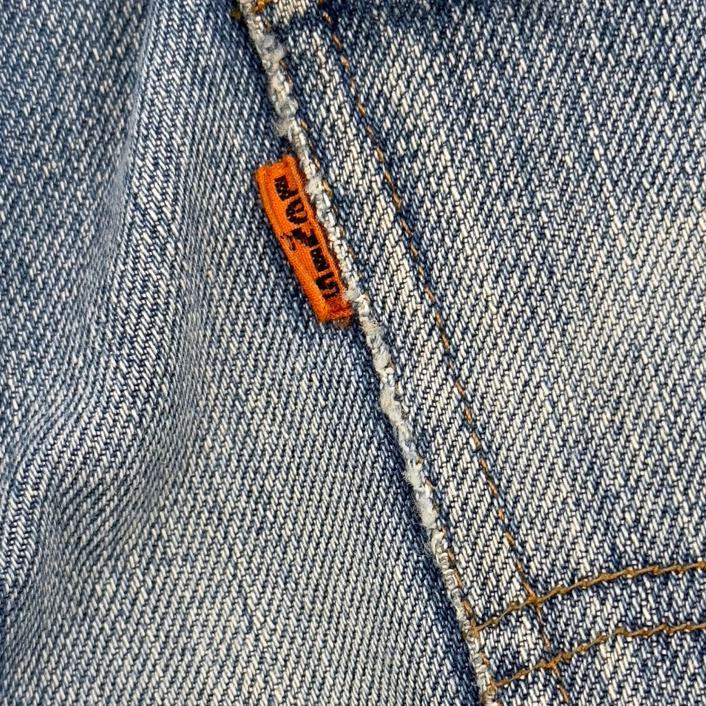 Vintage '72 645 Orange Tab Boot Cut Jeans - USA - 30x33
