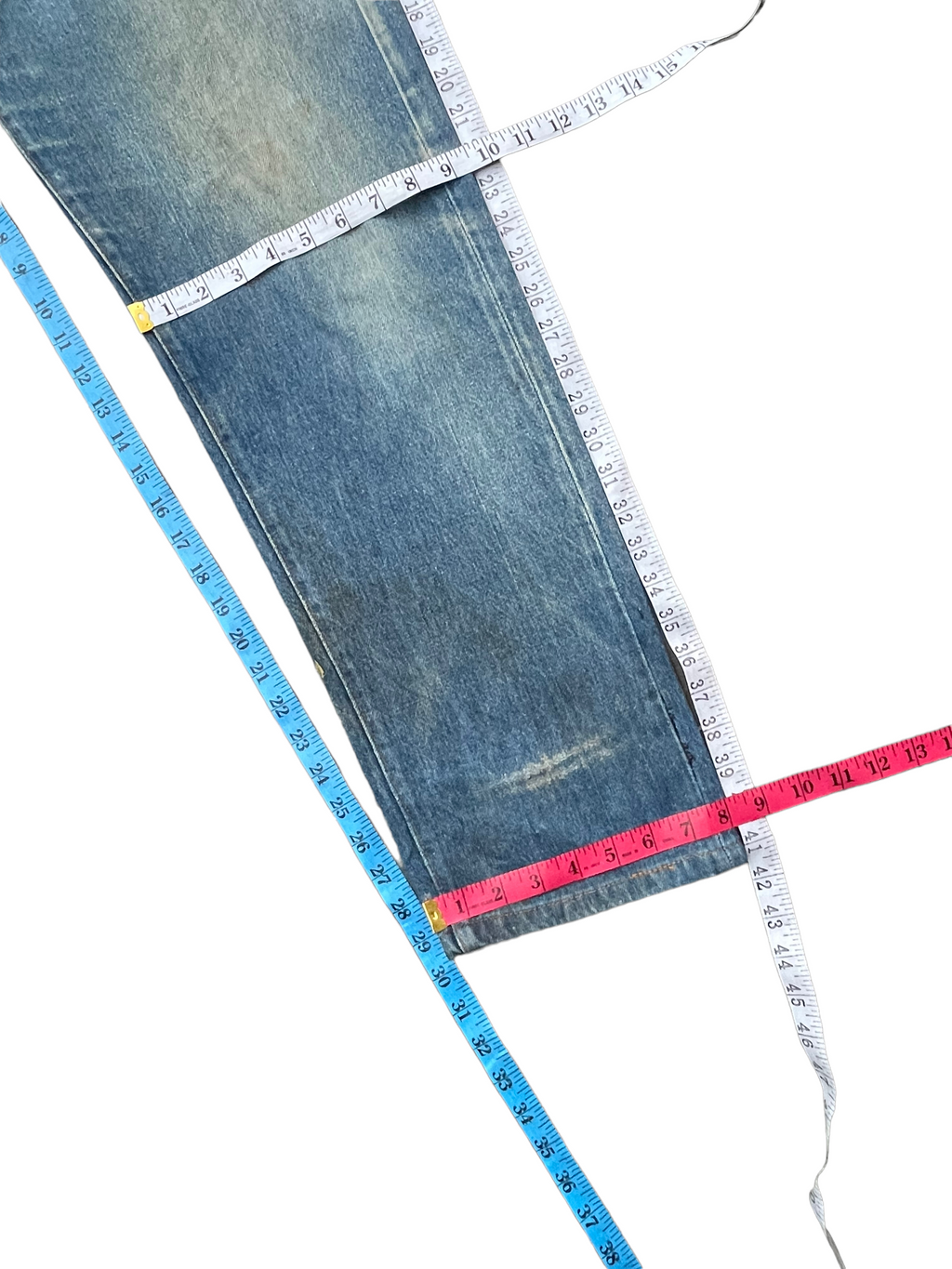Vintage 1983 Levis 501 e Usa faded distresed
