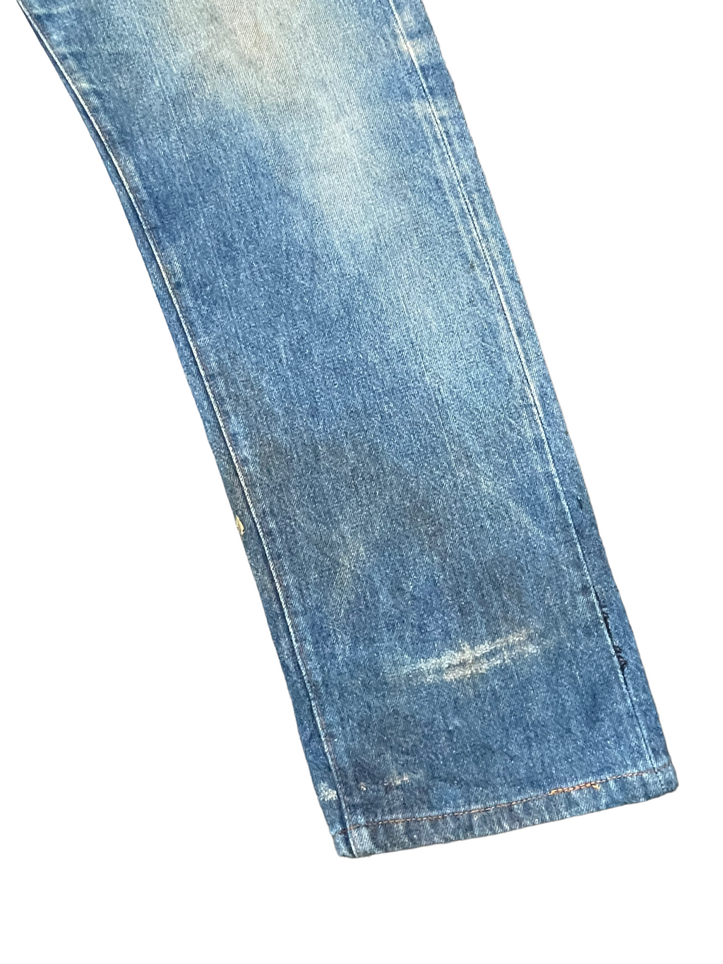Vintage 1983 Levis 501 e Usa faded distresed