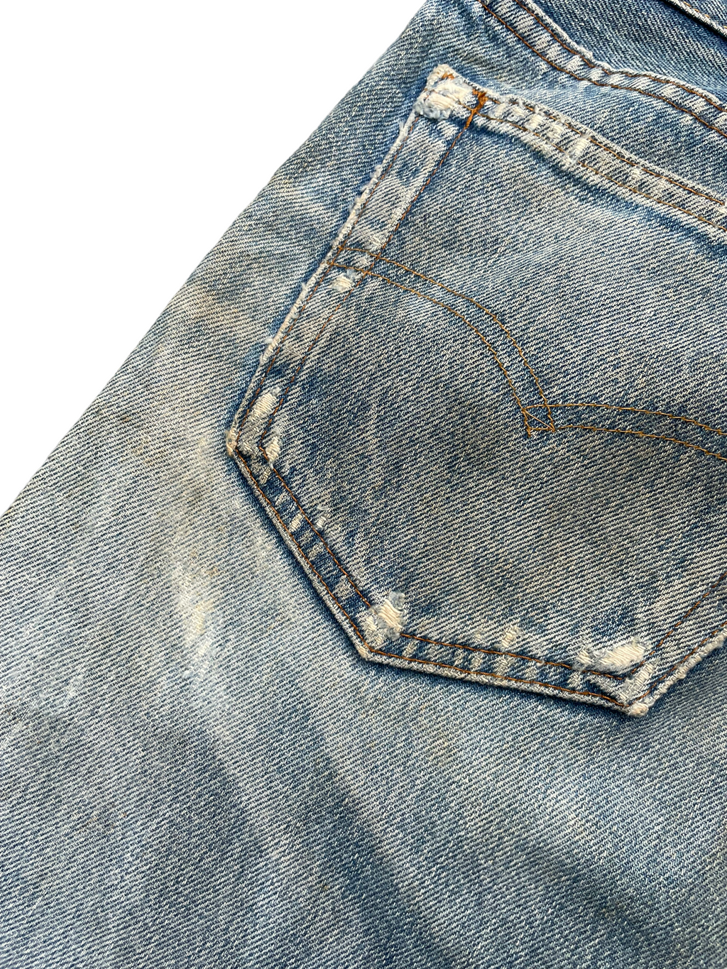 Vintage 1983 Levis 501 e Usa faded distresed