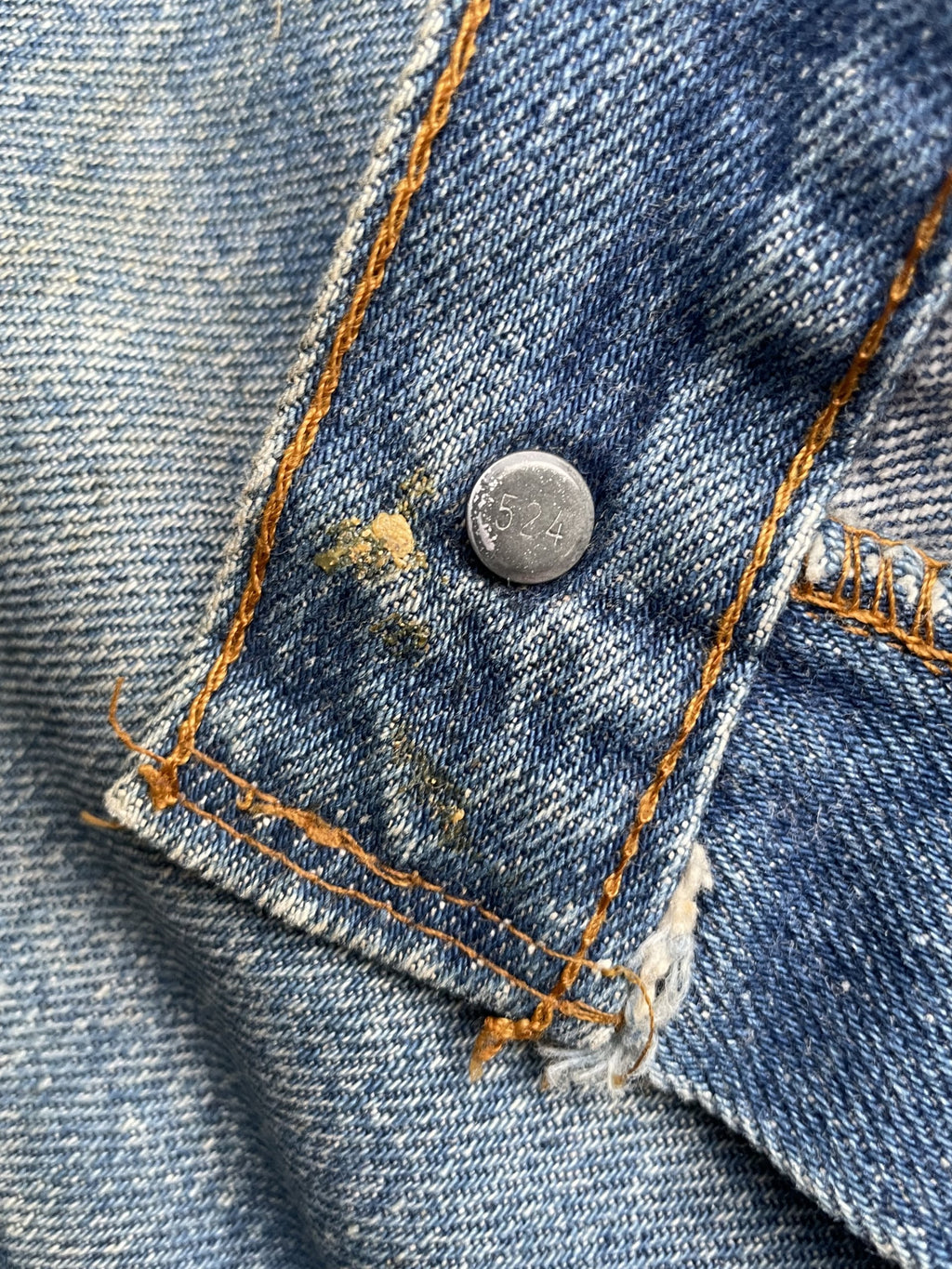 Vintage 1983 Levis 501 e Usa faded distresed
