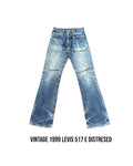 Vintage 1999 Levis 517 E Usa Faded Distresed