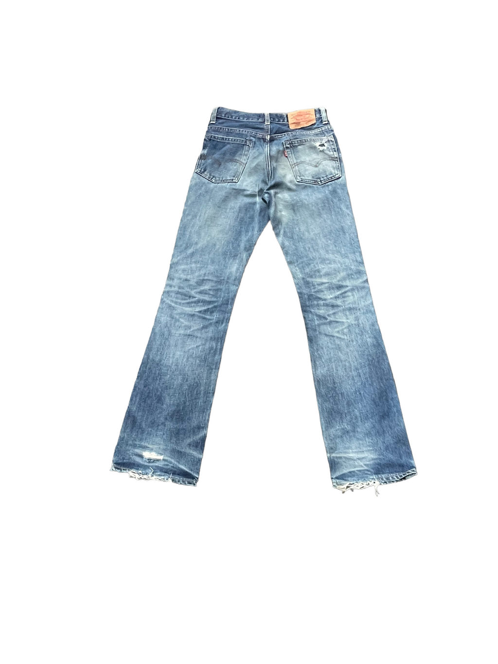 Vintage 1999 Levis 517 E Usa Faded Distresed