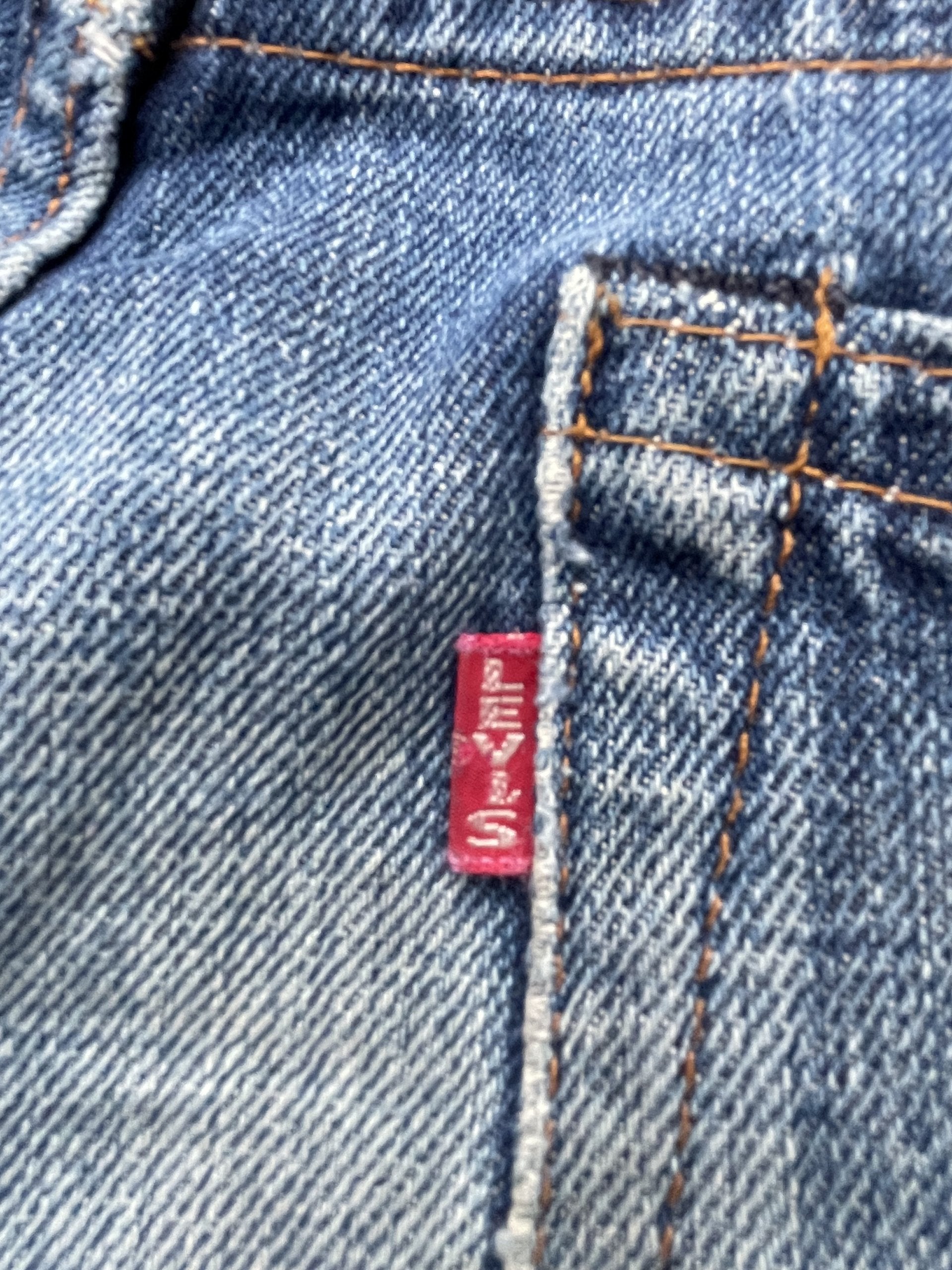 Vintage 1999 Levis 517 E Usa Faded Distresed