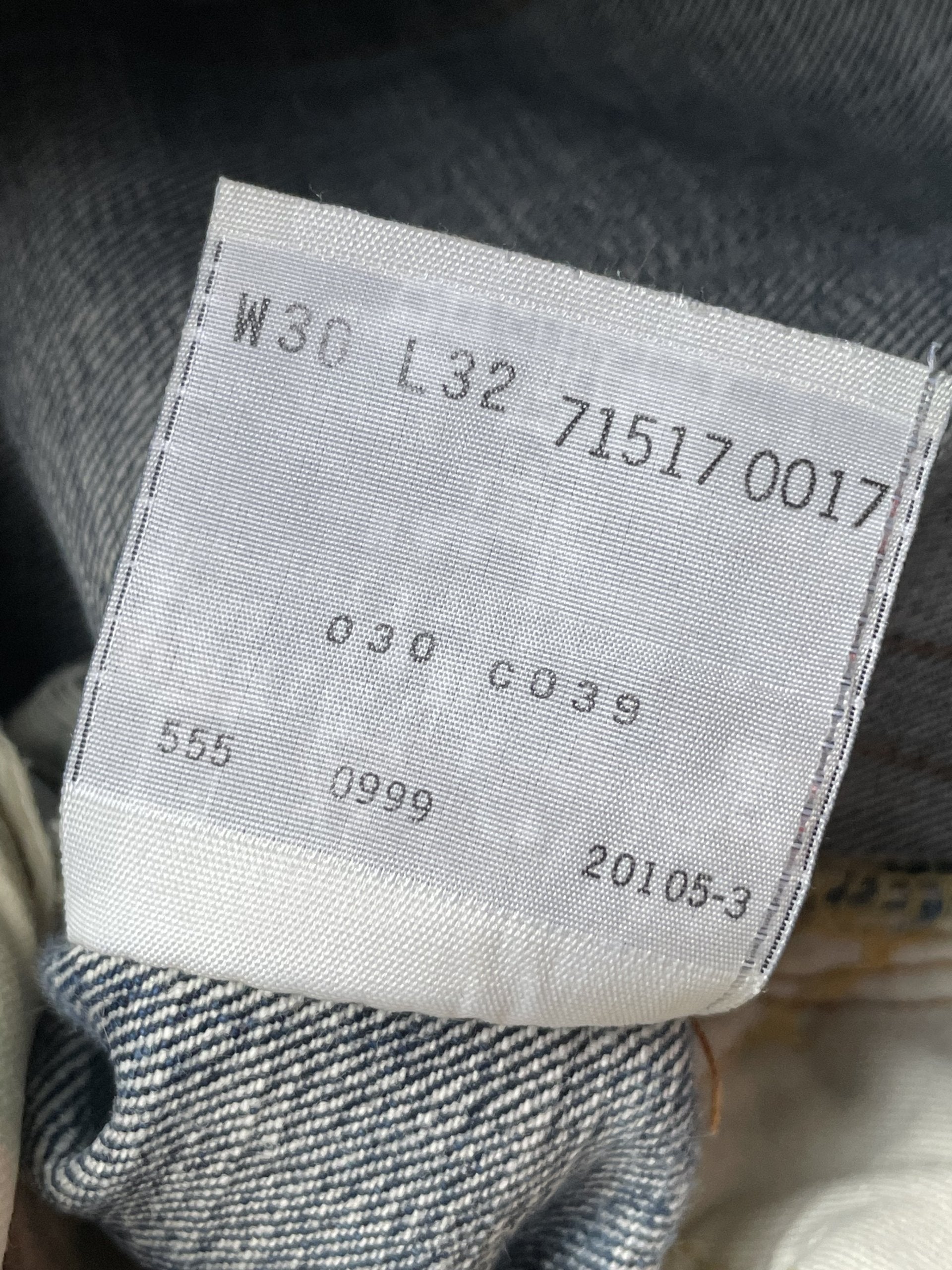 Vintage 1999 Levis 517 E Usa Faded Distresed