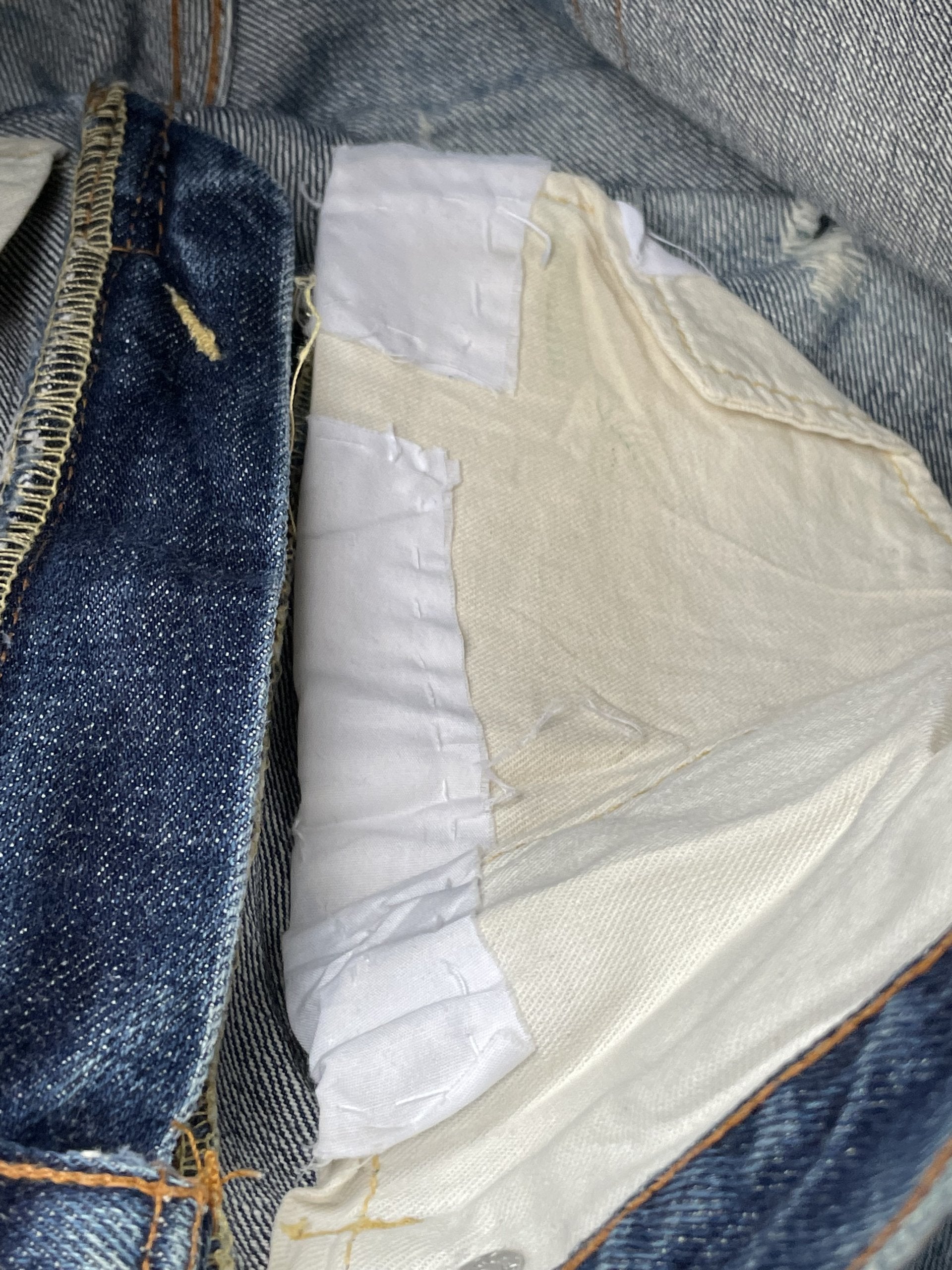 Vintage 1999 Levis 517 E Usa Faded Distresed