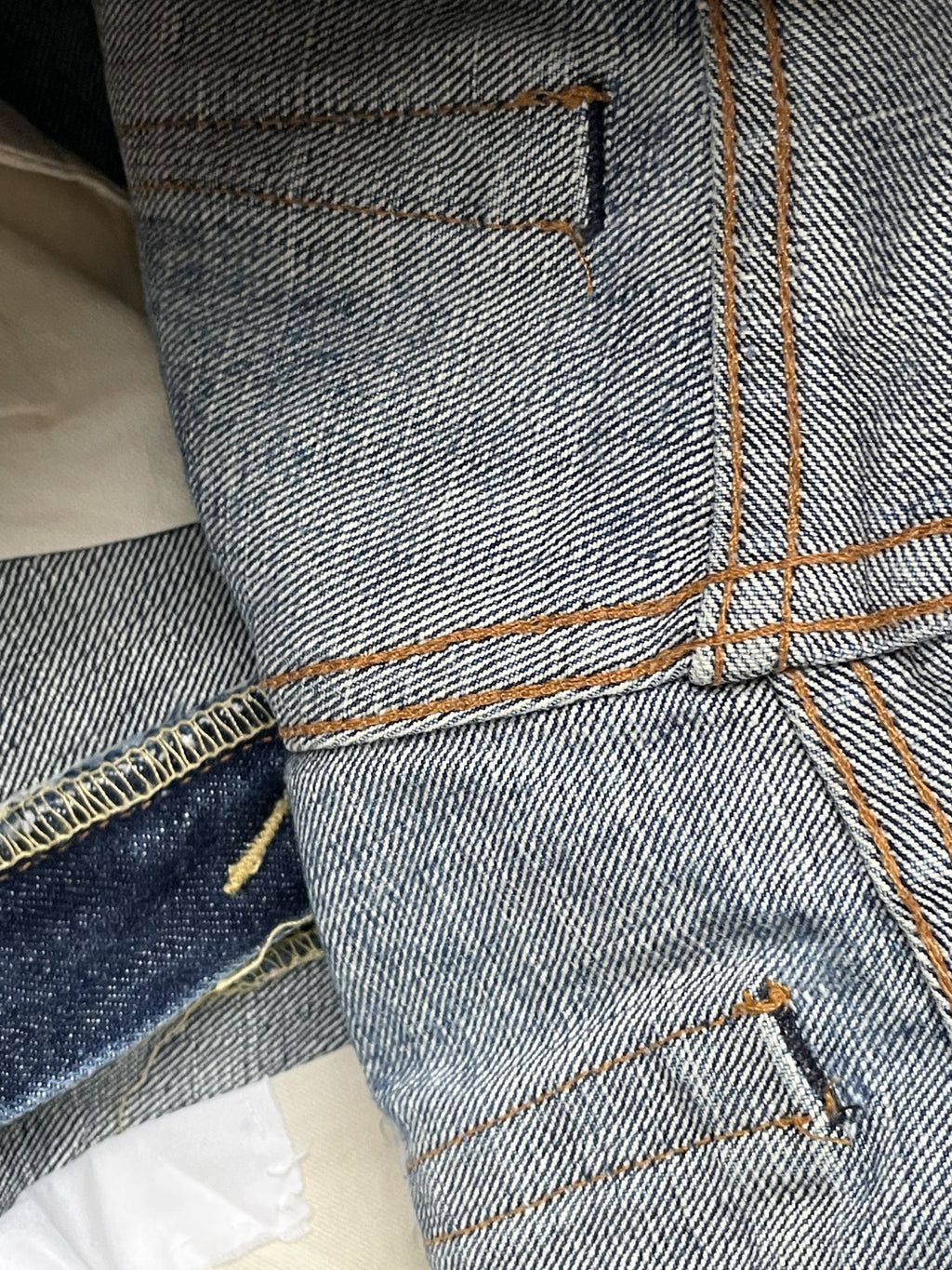 Vintage 1999 Levis 517 E Usa Faded Distresed