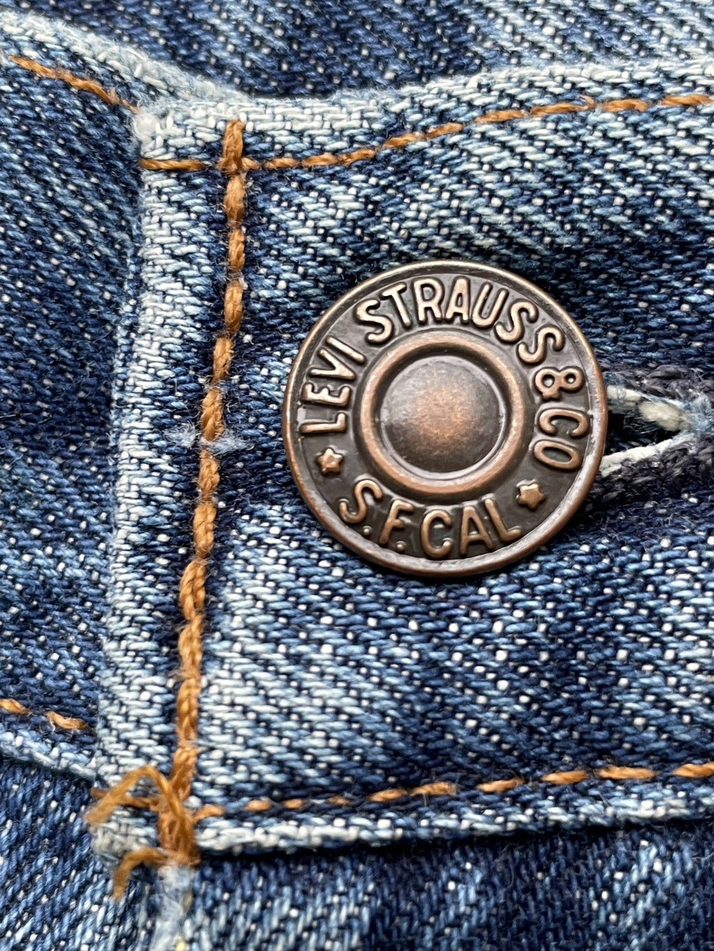 Vintage 1999 Levis 517 E Usa Faded Distresed