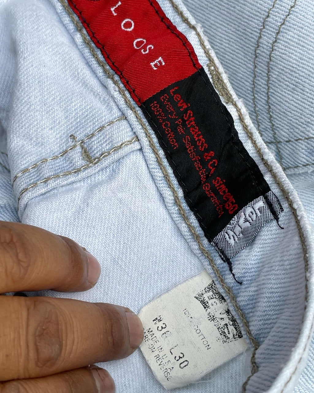 Vintage 1994 Levis Silvertab Loose