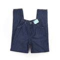 VINTAGE LEVI’S DEADSTOCK 1980’S BLUE AND WHITE PIN STRIPE HIGH WAISTED JEANS