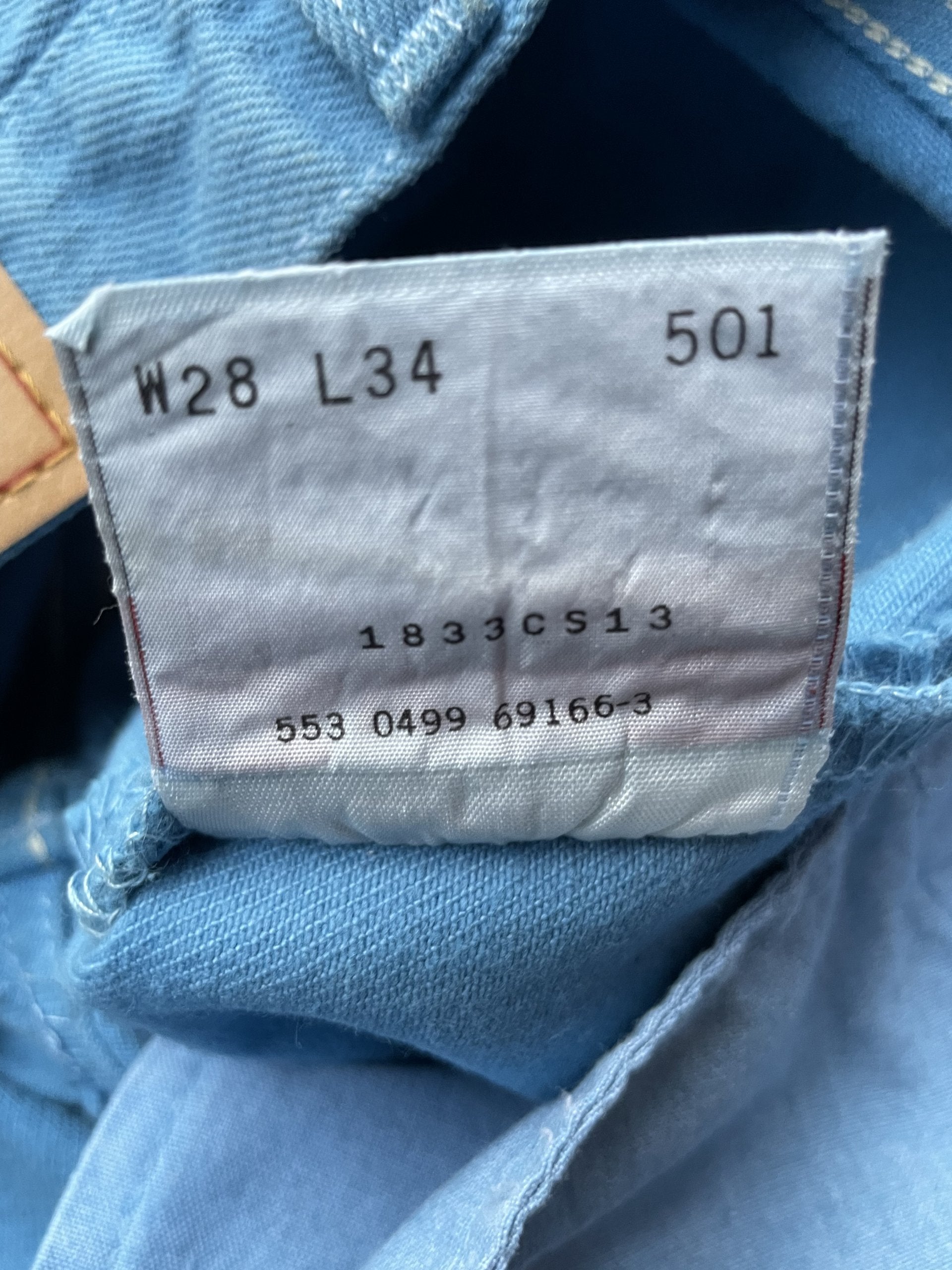 Vintage 1999 Levis 501 Usa