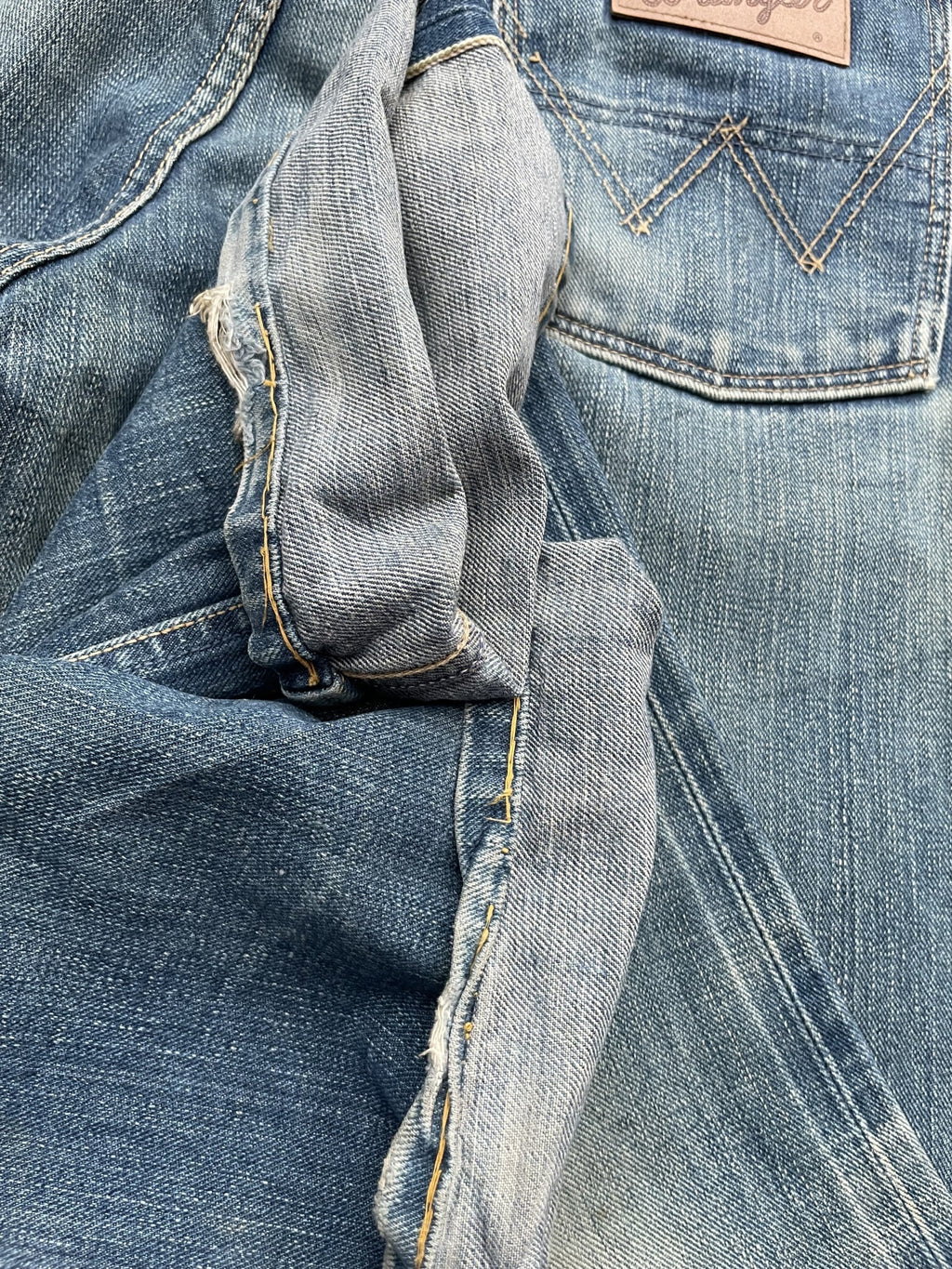 Vintage Wrangler Blue Bell Selvedge Denim