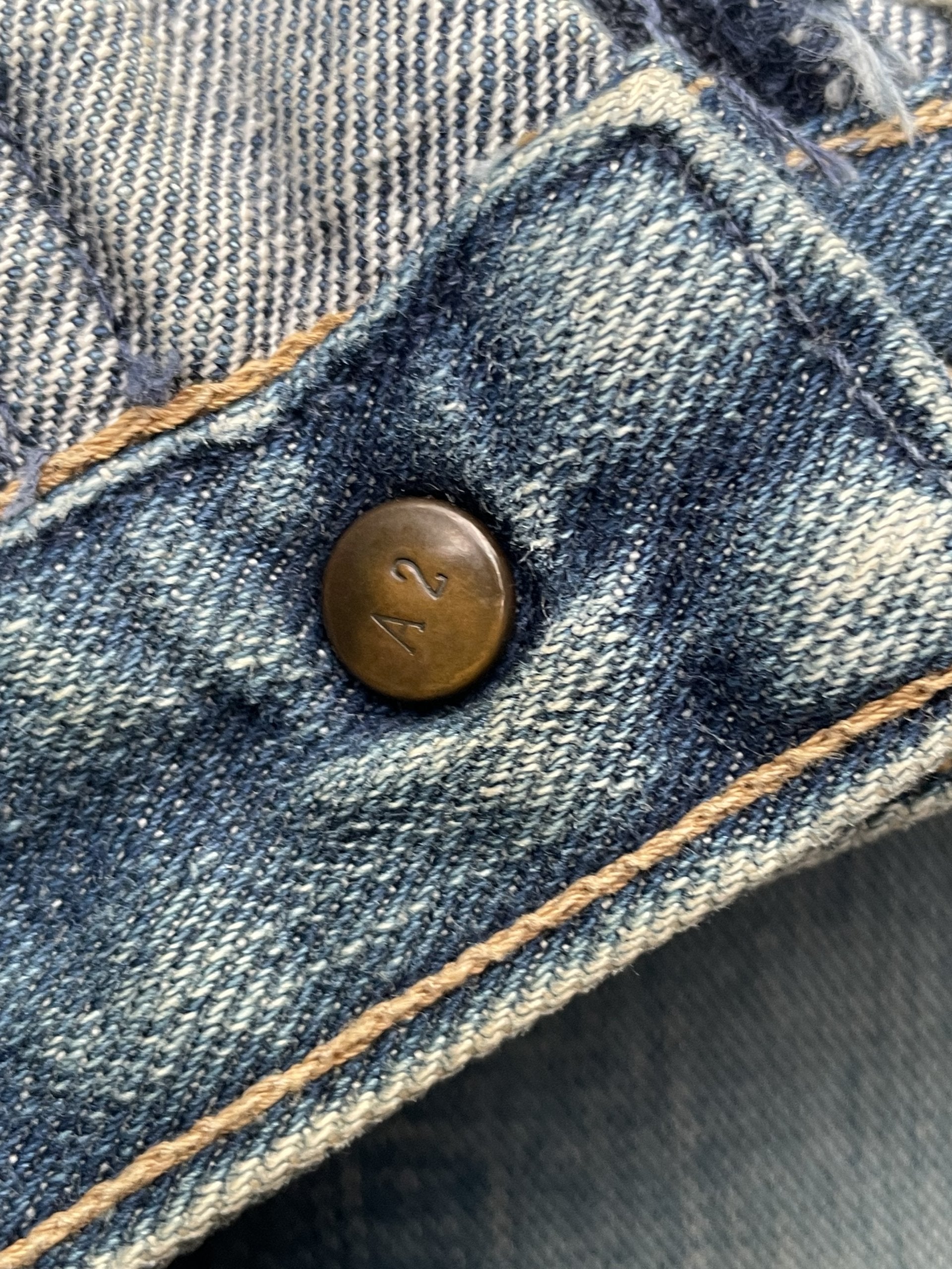 Vintage Wrangler Blue Bell Selvedge Denim