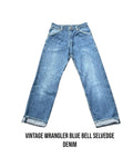 Vintage Wrangler Blue Bell Selvedge Denim