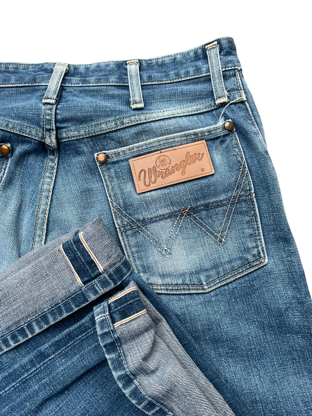 Vintage Wrangler Blue Bell Selvedge Denim