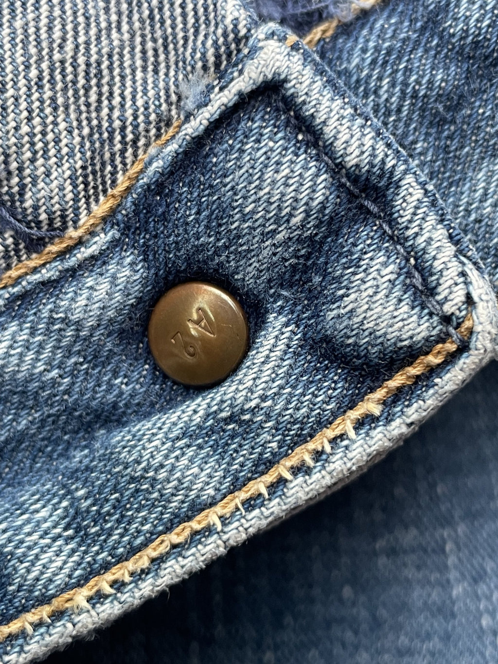 Vintage Wrangler Blue Bell Selvedge Denim