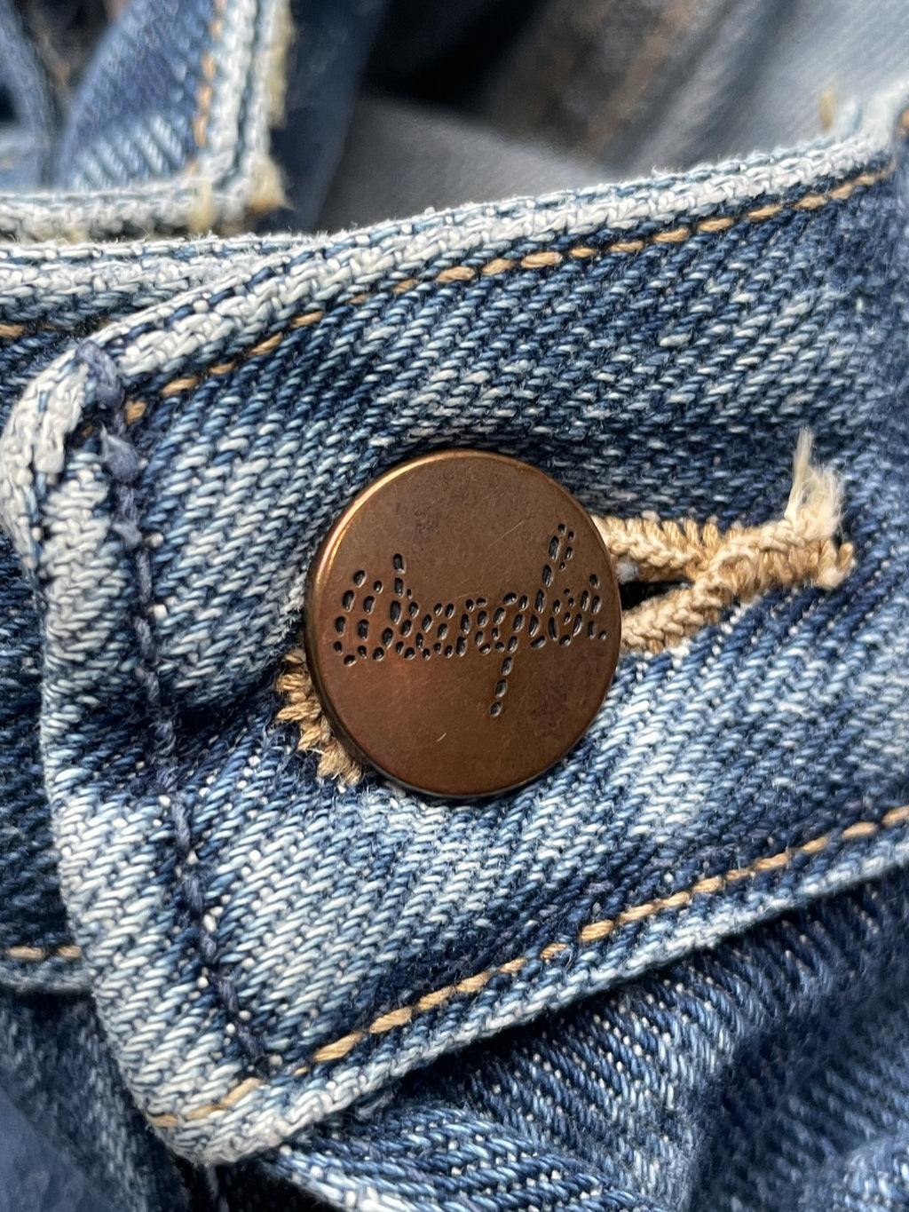 Vintage Wrangler Blue Bell Selvedge Denim