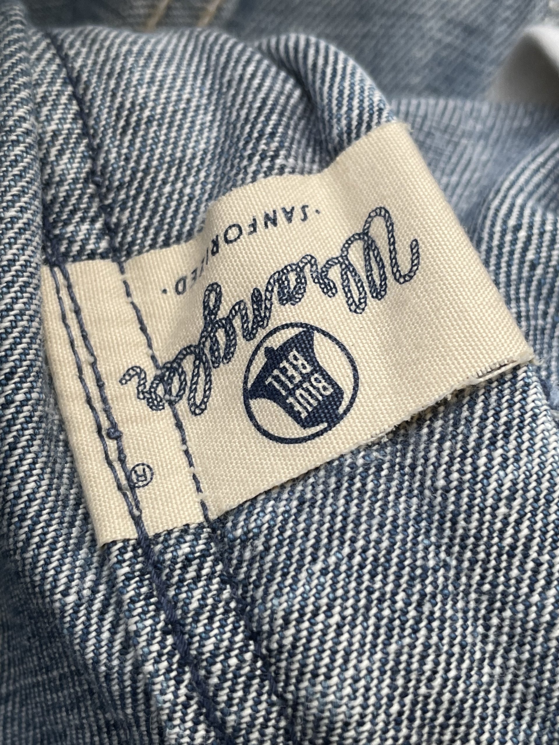 Vintage Wrangler Blue Bell Selvedge Denim