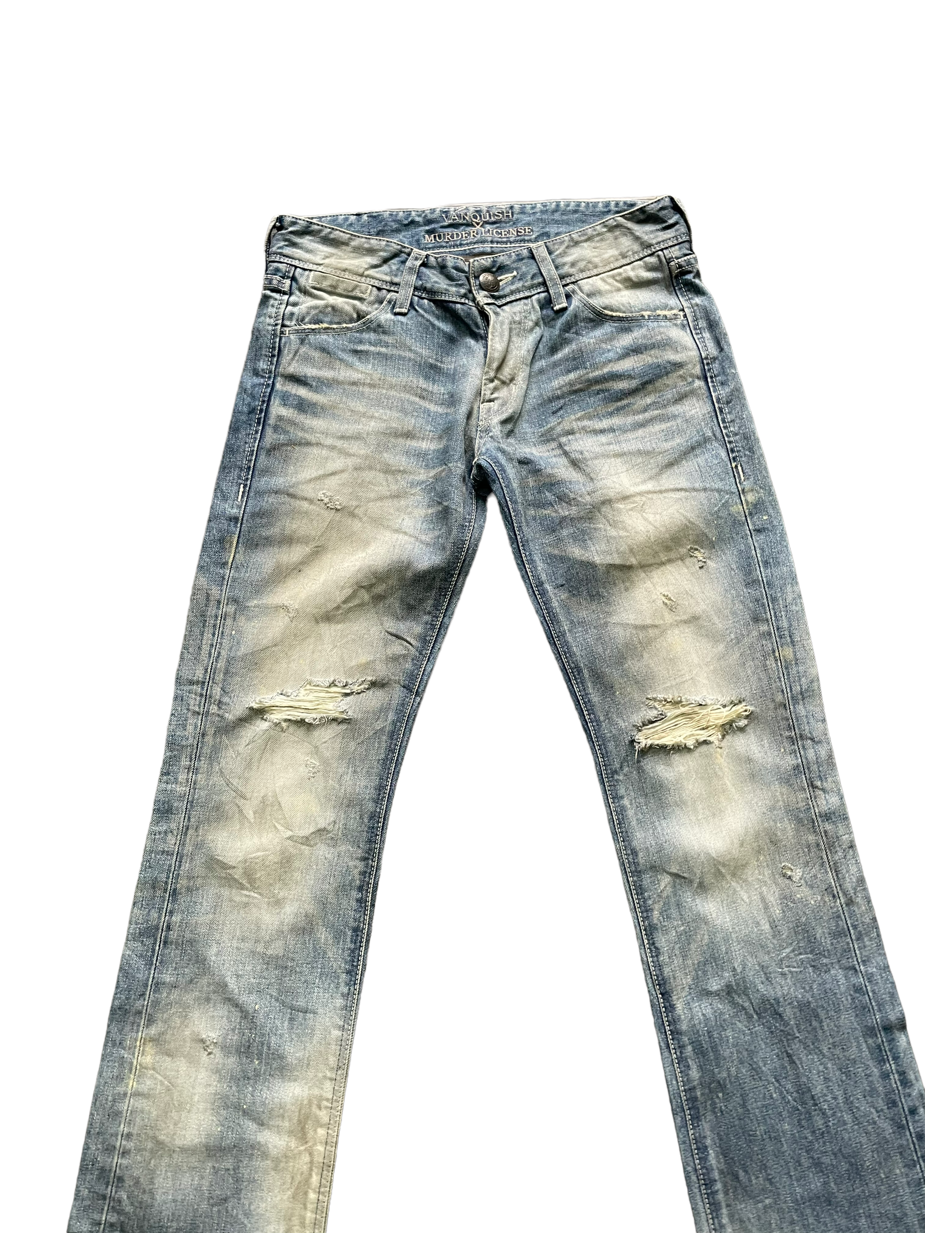 Vanquish x Murder License Distresed Denim