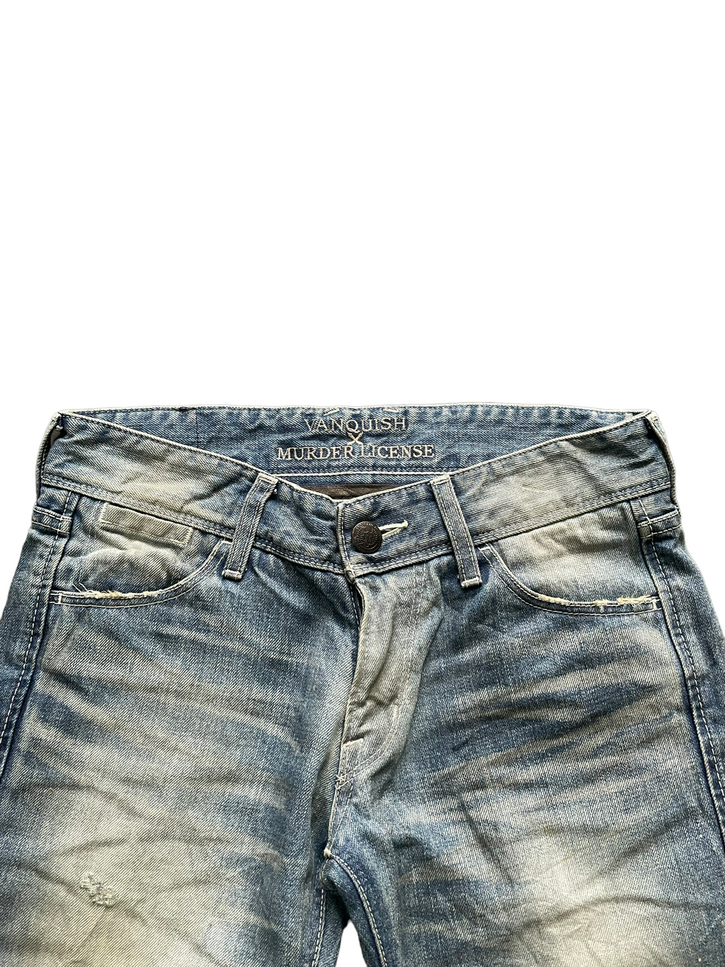 Vanquish x Murder License Distresed Denim