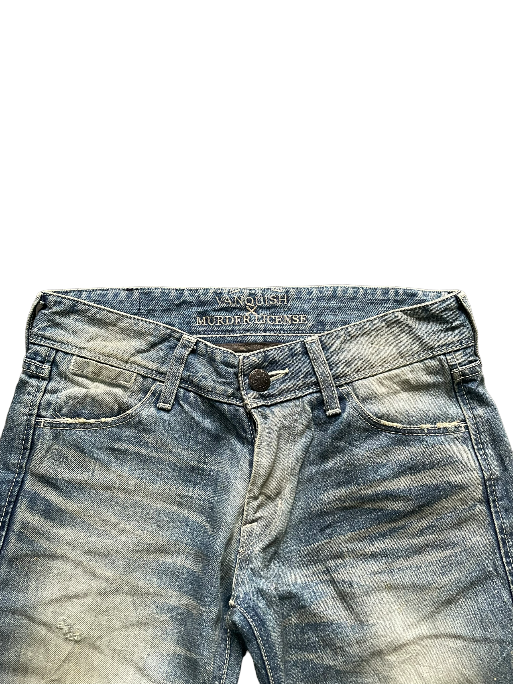 Vanquish x Murder License Distresed Denim
