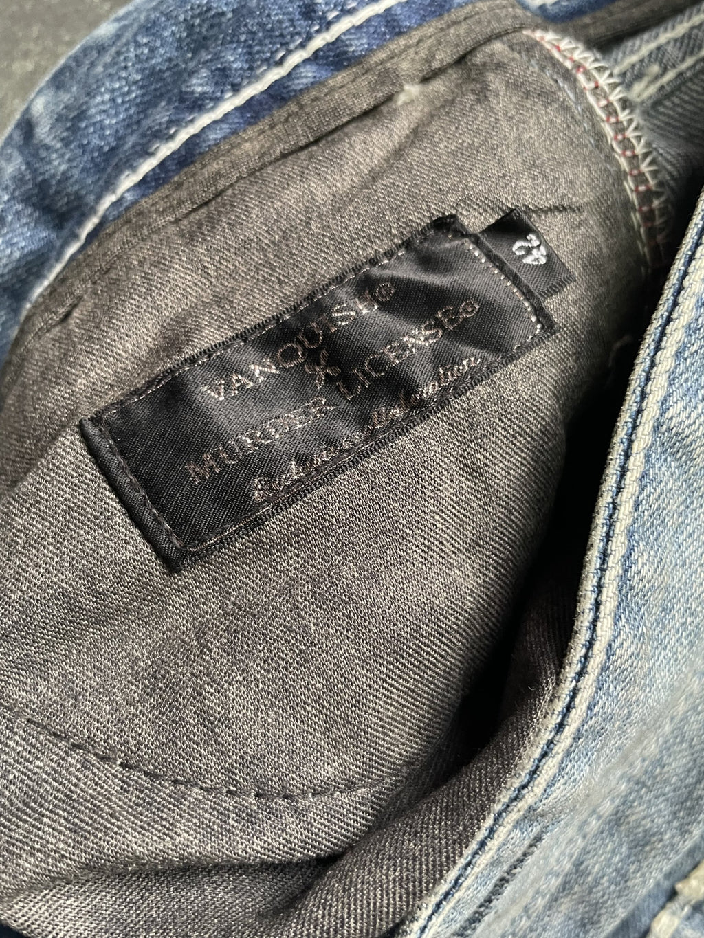 Vanquish x Murder License Distresed Denim