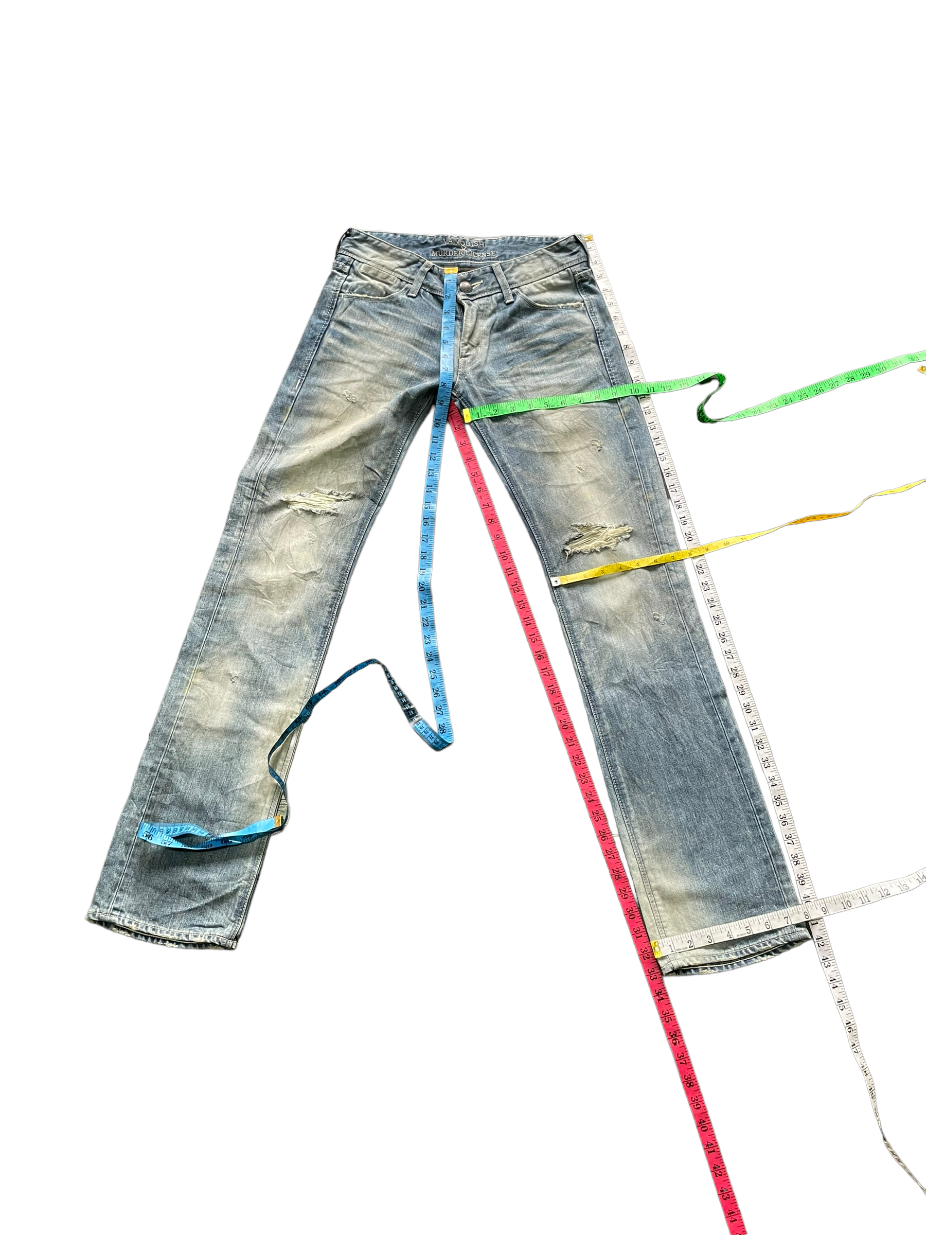 Vanquish x Murder License Distresed Denim