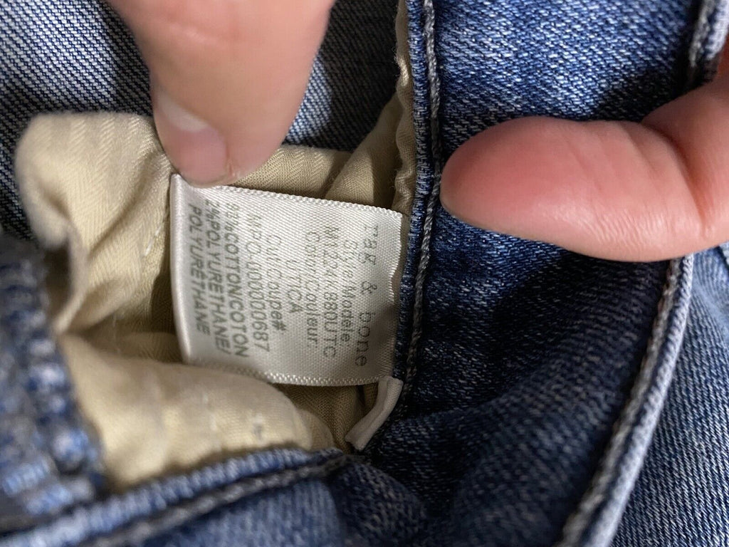 Mens Rag & Bone Fit 1 Extra Slim Jeans Pants W31 L32 Made In The USA