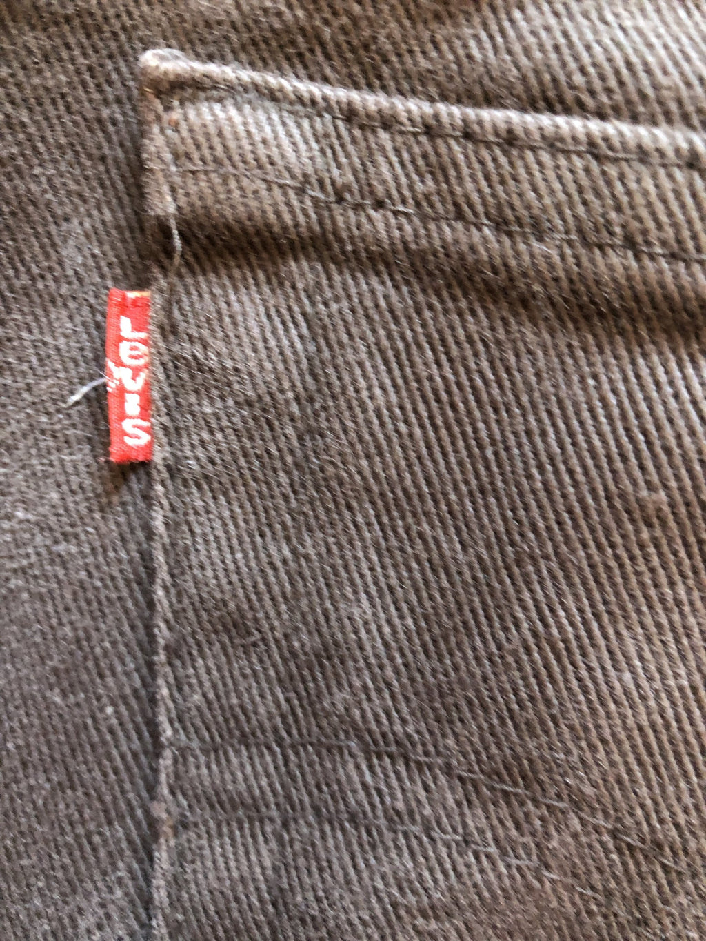Vintage Levis 501 W38 L36 Jeans marron chocolat 90s Made in USA