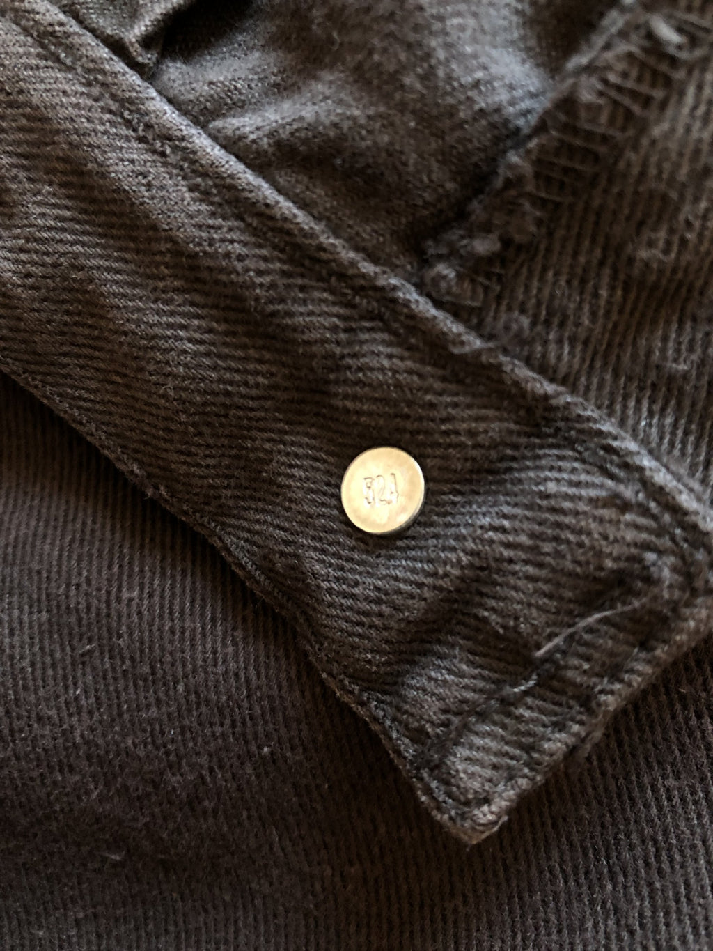 Vintage Levis 501 W38 L36 Jeans marron chocolat 90s Made in USA