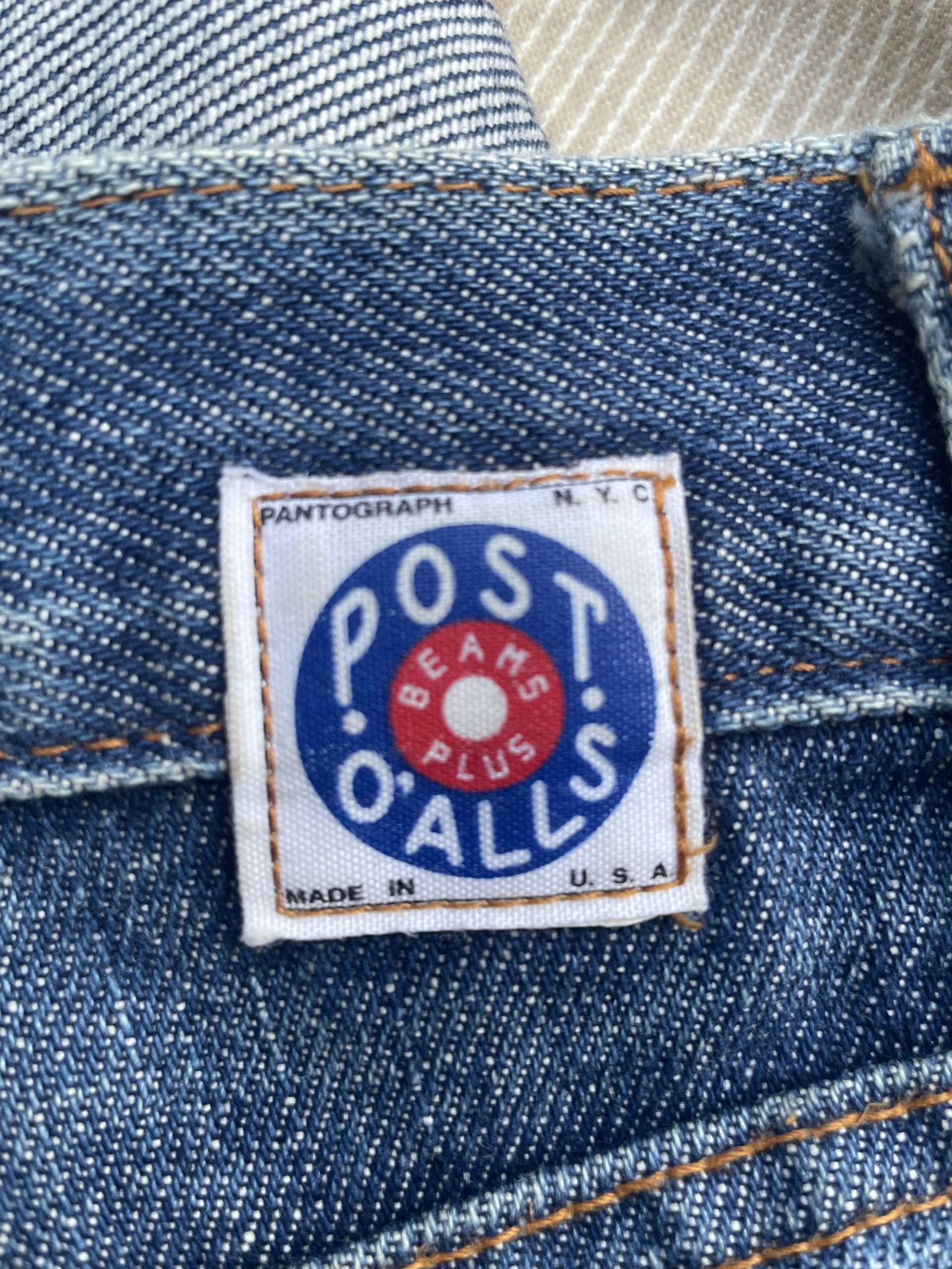 Vintage Post O’Alls X Beams Plus Denim