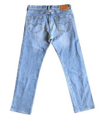 Vintage Levis 501 Big E W36 L38 Jeans bleu clair 2018