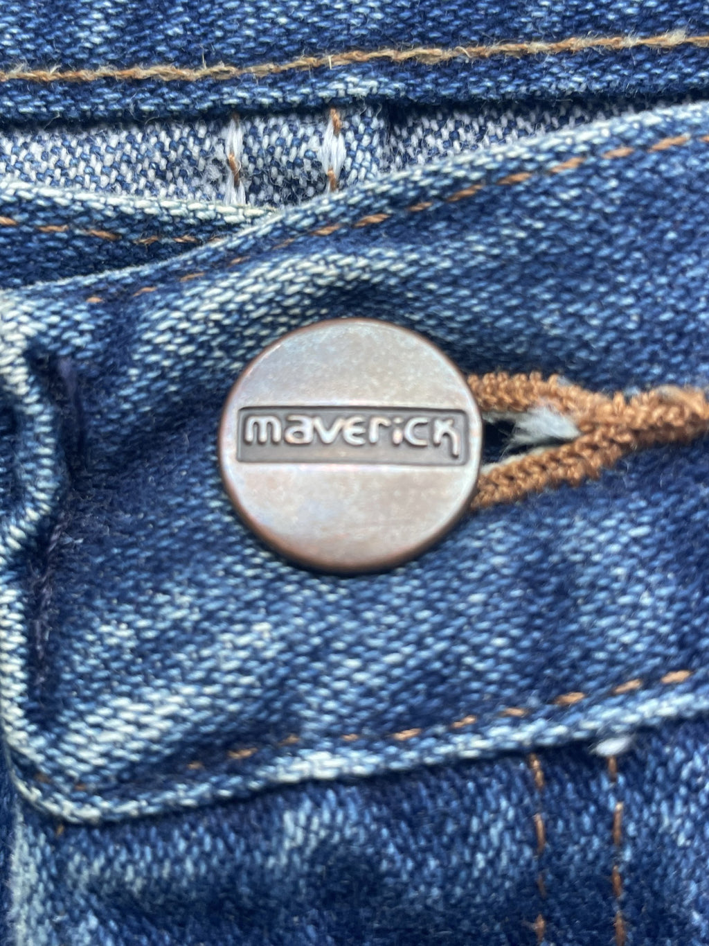 Vintage Maverick Blue Bell Denim