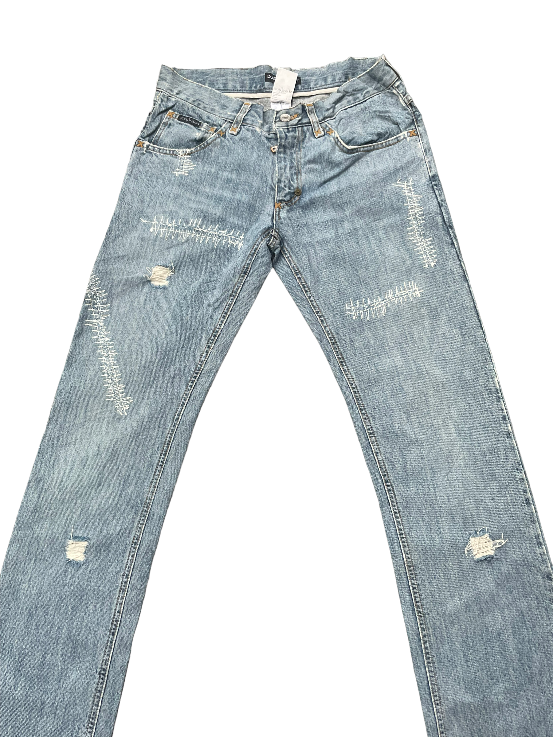 Vintage Dolce Gabbana Distresed Denim