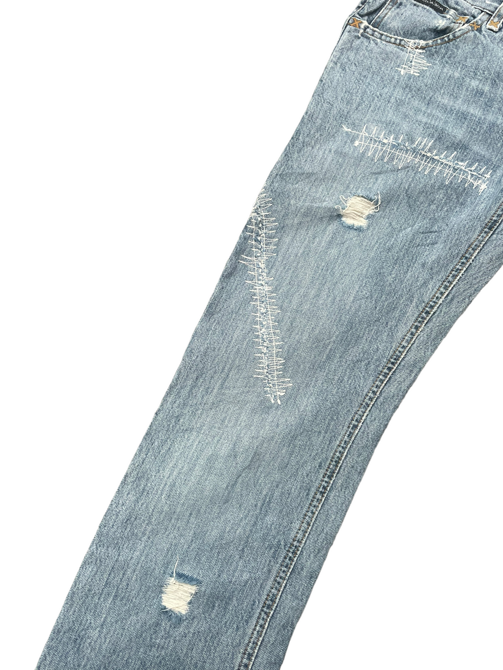 Vintage Dolce Gabbana Distresed Denim