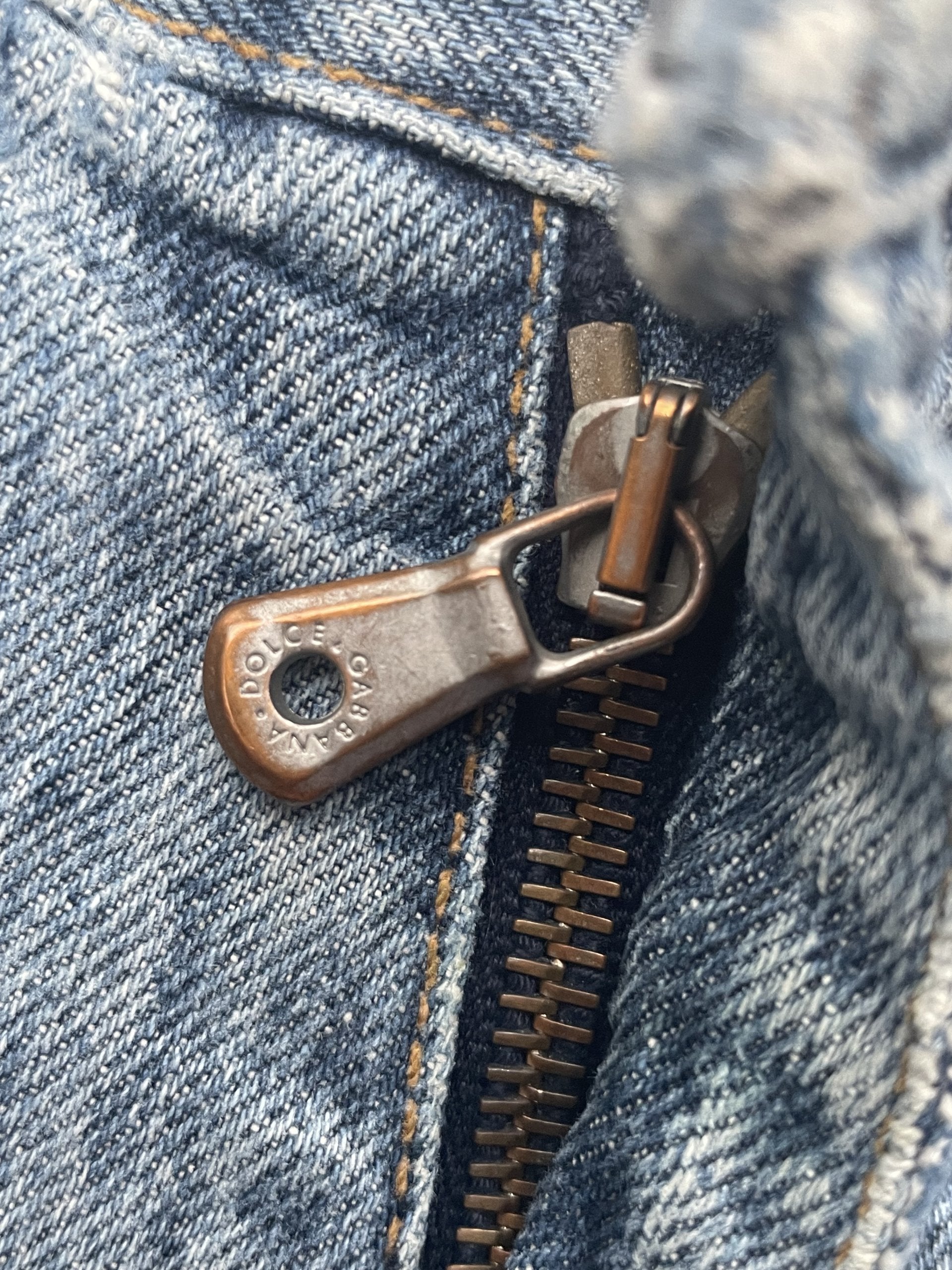 Vintage Dolce Gabbana Distresed Denim