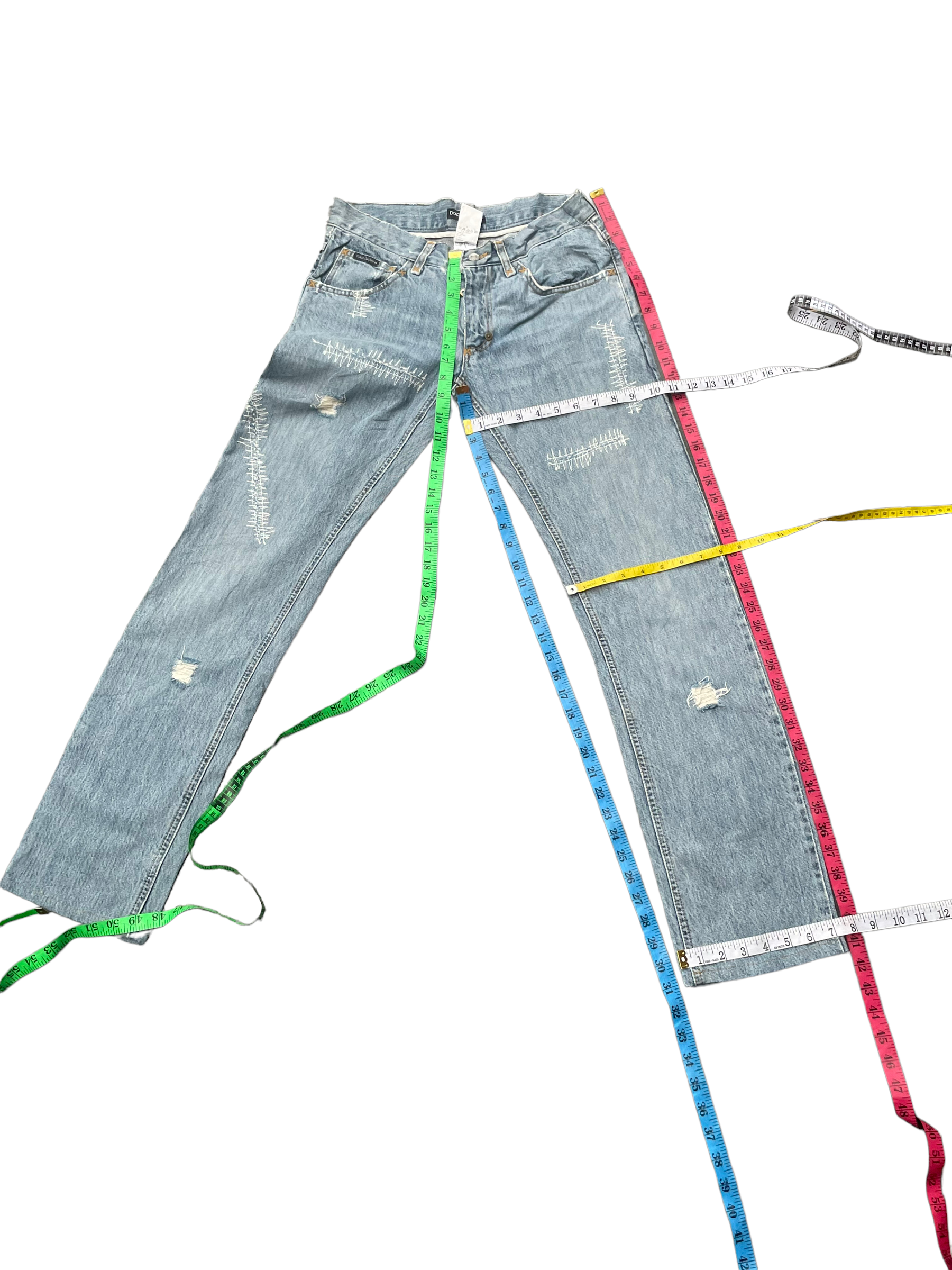 Vintage Dolce Gabbana Distresed Denim