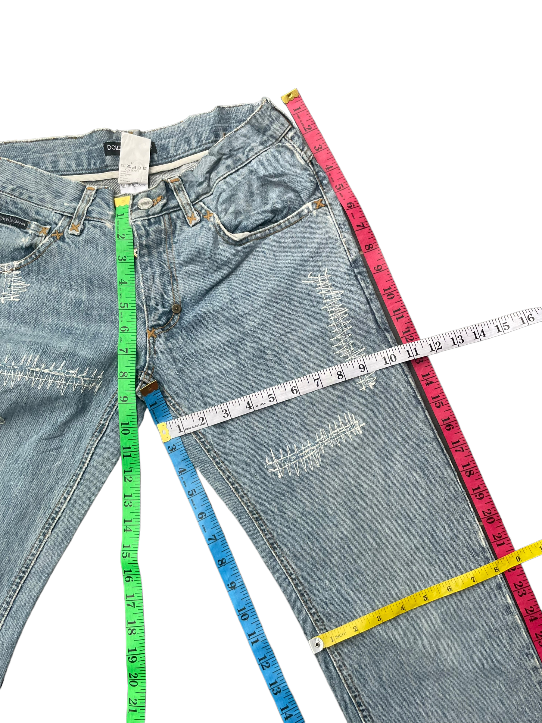 Vintage Dolce Gabbana Distresed Denim