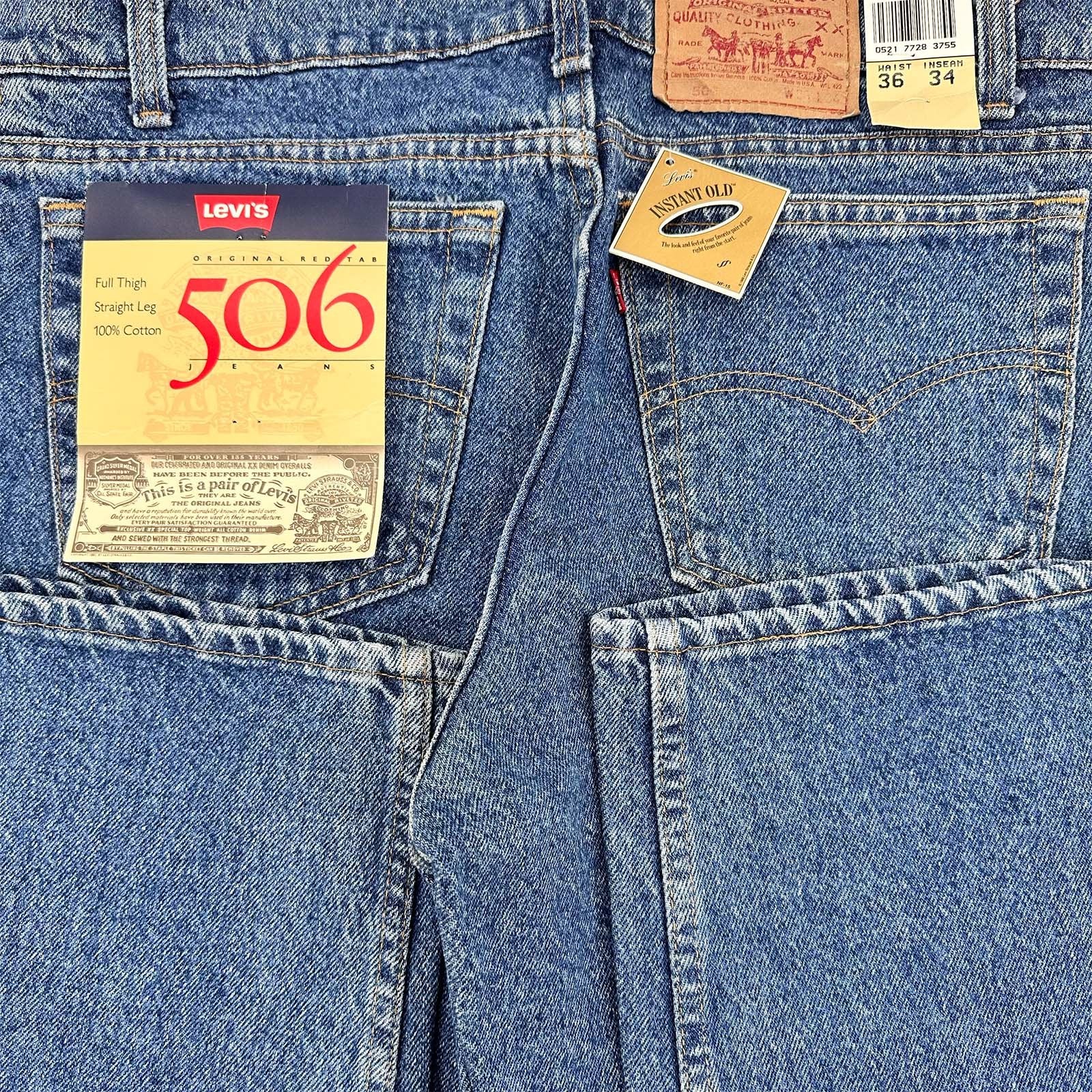 Vintage '90s Levi's 506 Jeans - New with Tags - Made in USA