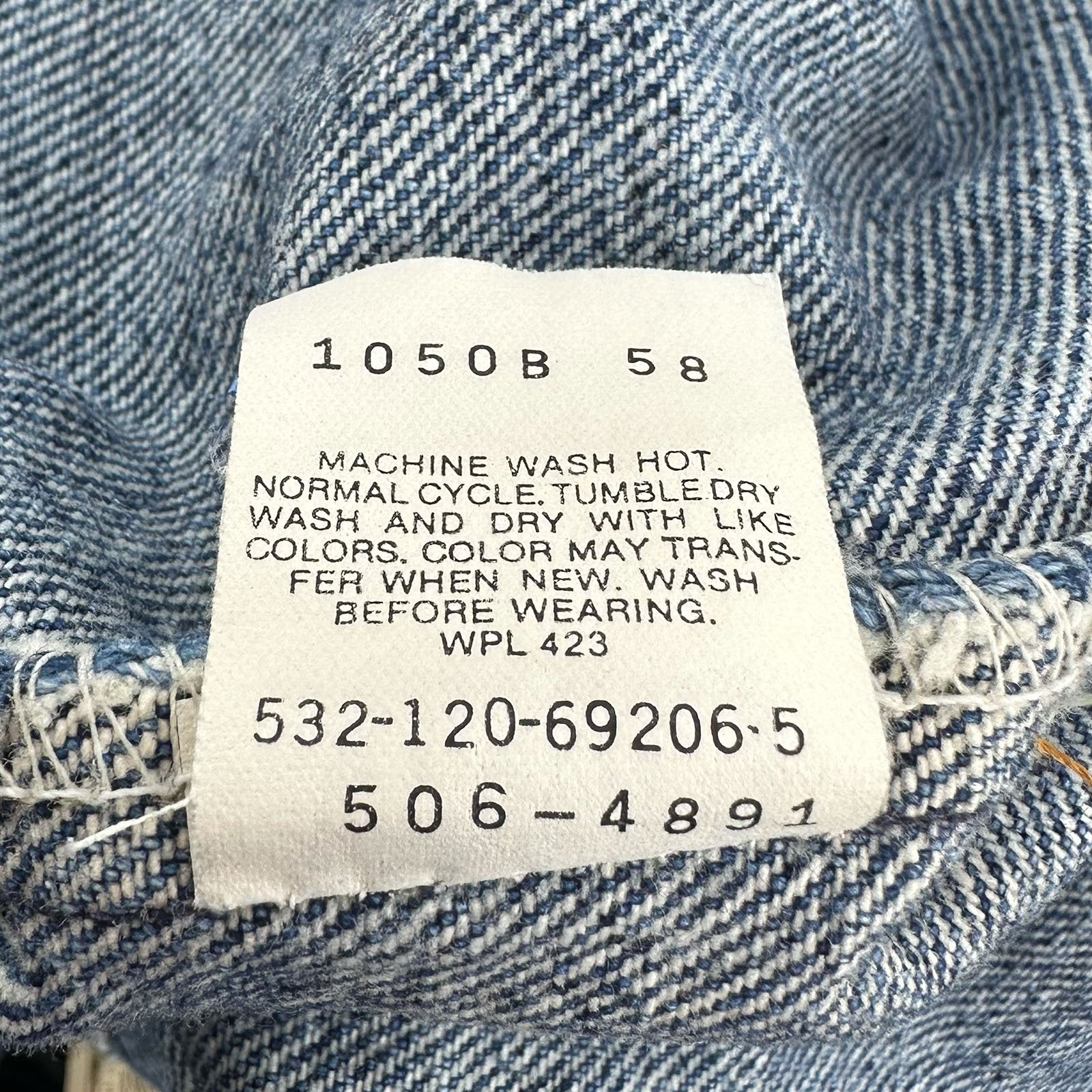 Vintage '90s Levi's 506 Jeans - New with Tags - Made in USA