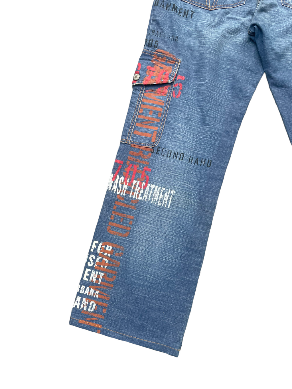 Vintage Dolce & Gabbana Distresed Denim