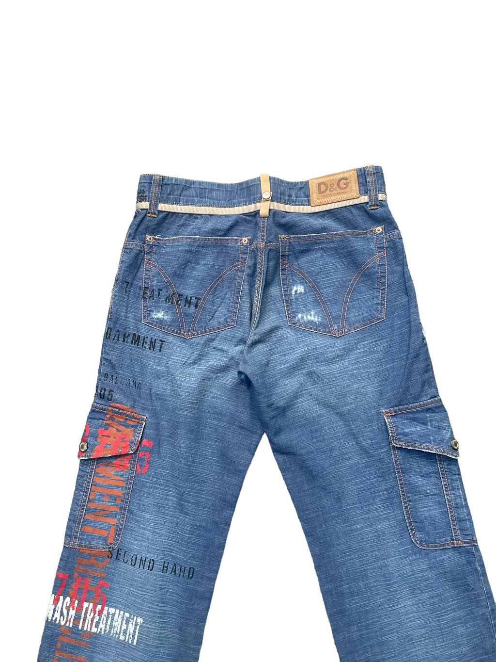 Vintage Dolce & Gabbana Distresed Denim