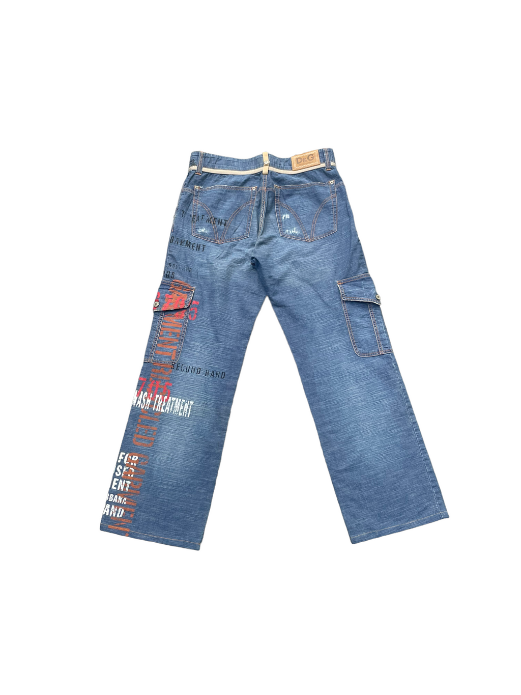Vintage Dolce & Gabbana Distresed Denim