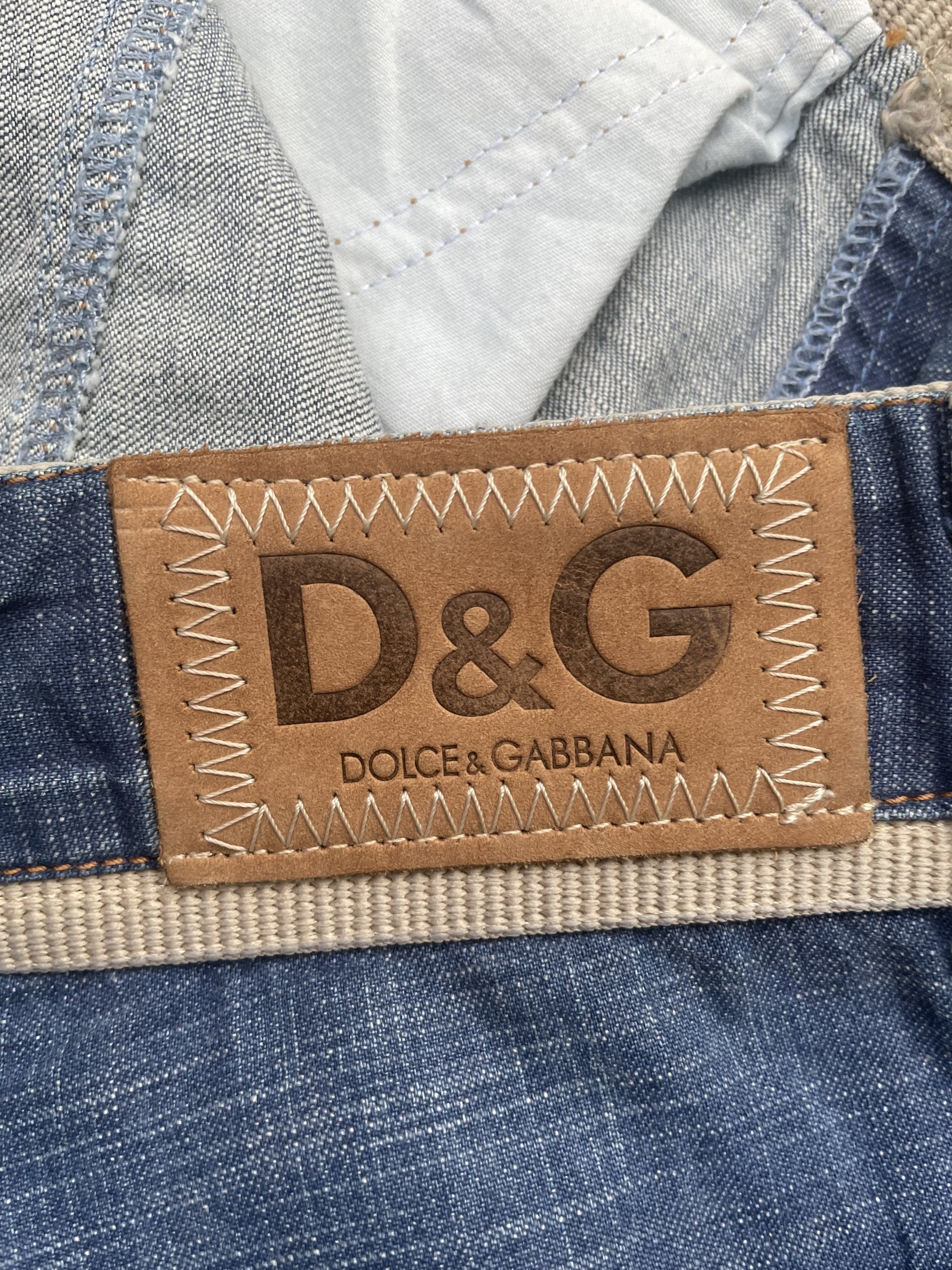 Vintage Dolce & Gabbana Distresed Denim