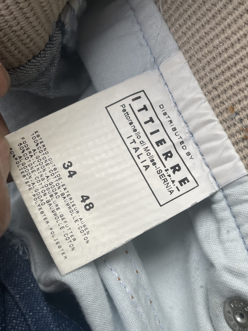 Vintage Dolce & Gabbana Distresed Denim