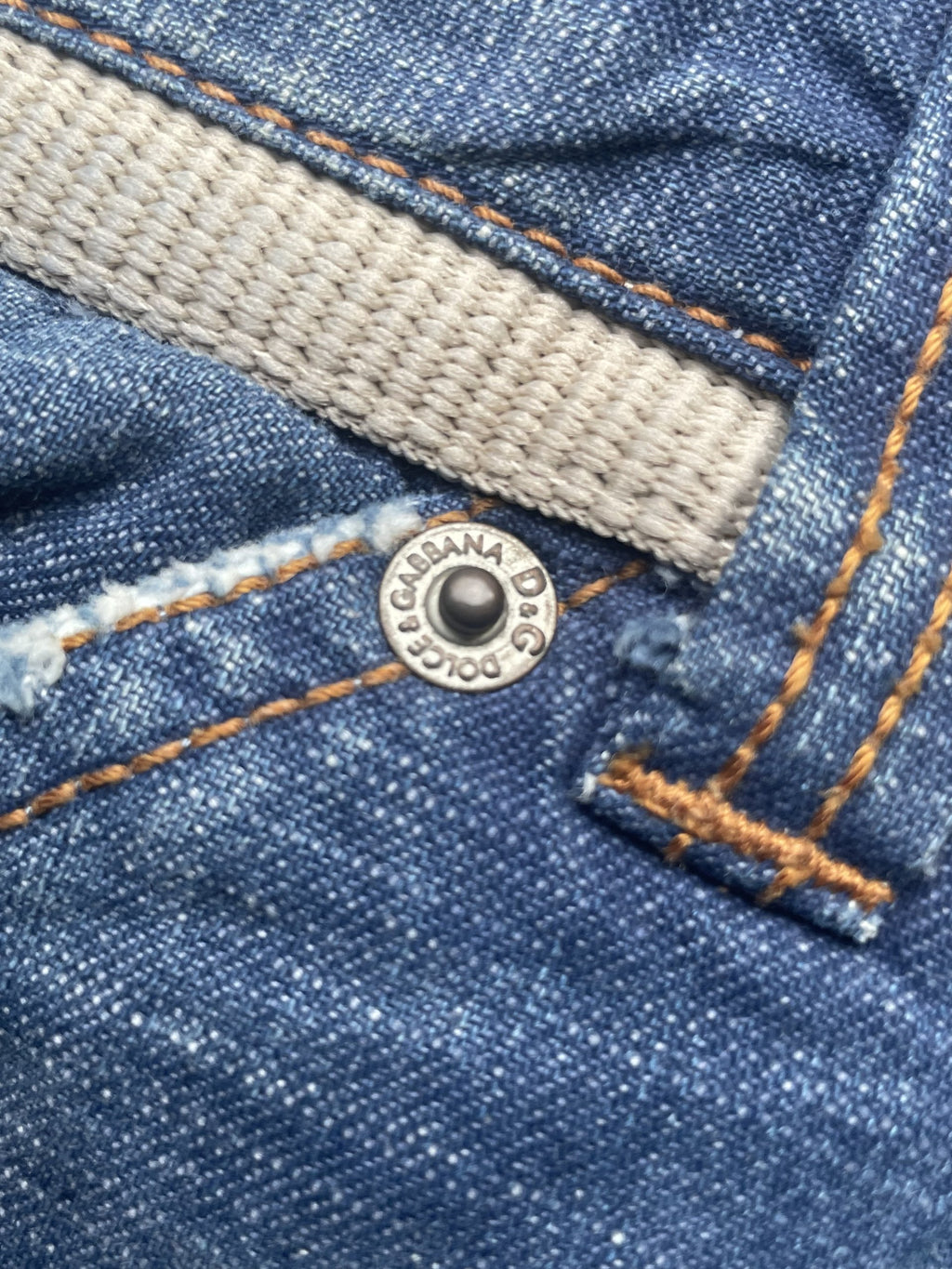 Vintage Dolce & Gabbana Distresed Denim