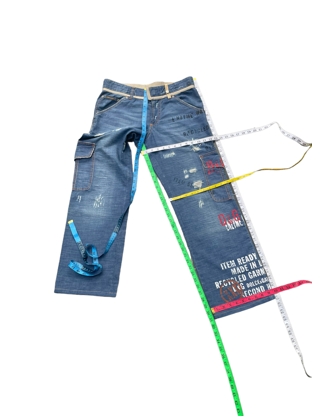 Vintage Dolce & Gabbana Distresed Denim