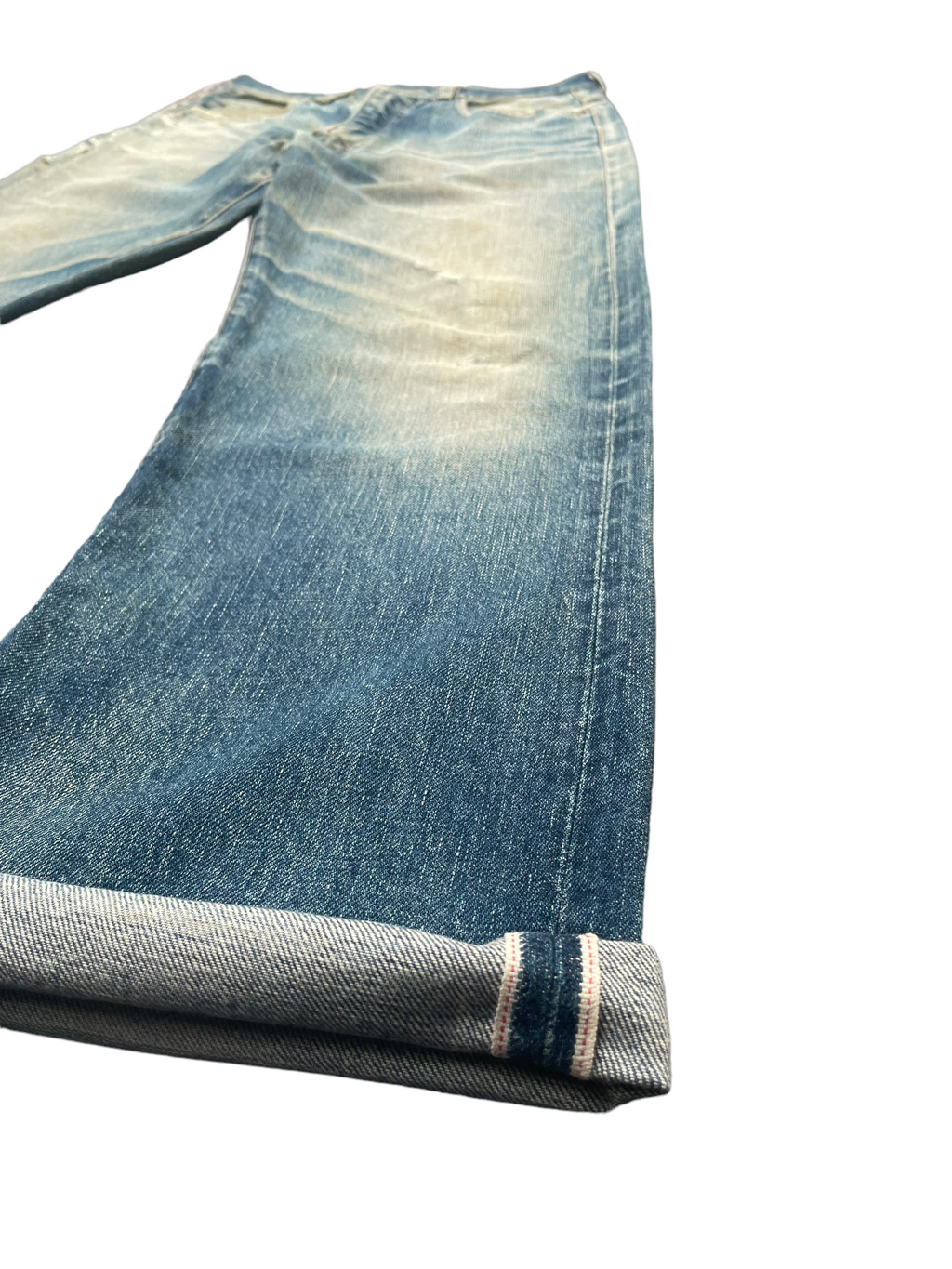 Vintage Canton Selvedge Distressed Denim