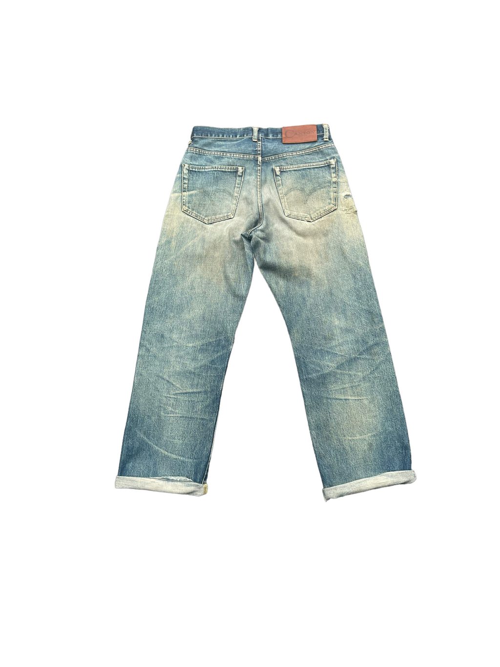 Vintage Canton Selvedge Distressed Denim